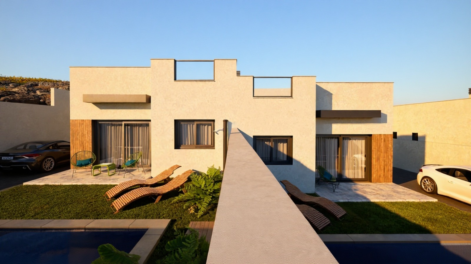 3 slaapkamer geschakelde villa in Mazarrón