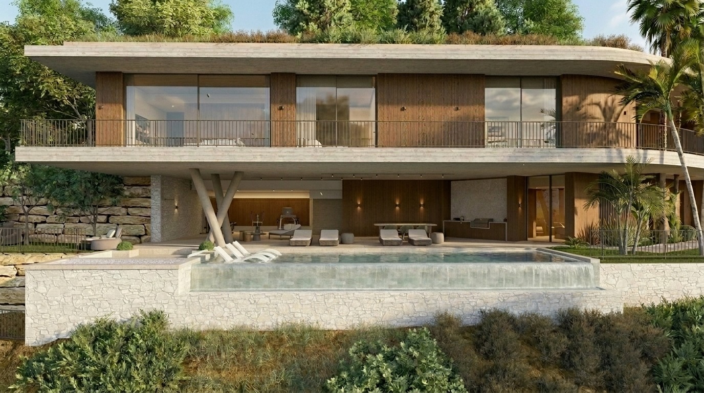 Villa Marvel in Benahavís - exteriér foto 1