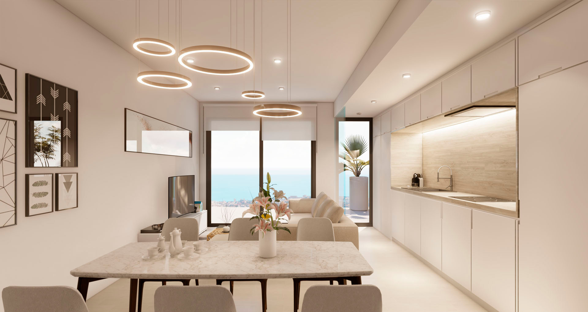 3 slaapkamer penthouse in Benalmádena