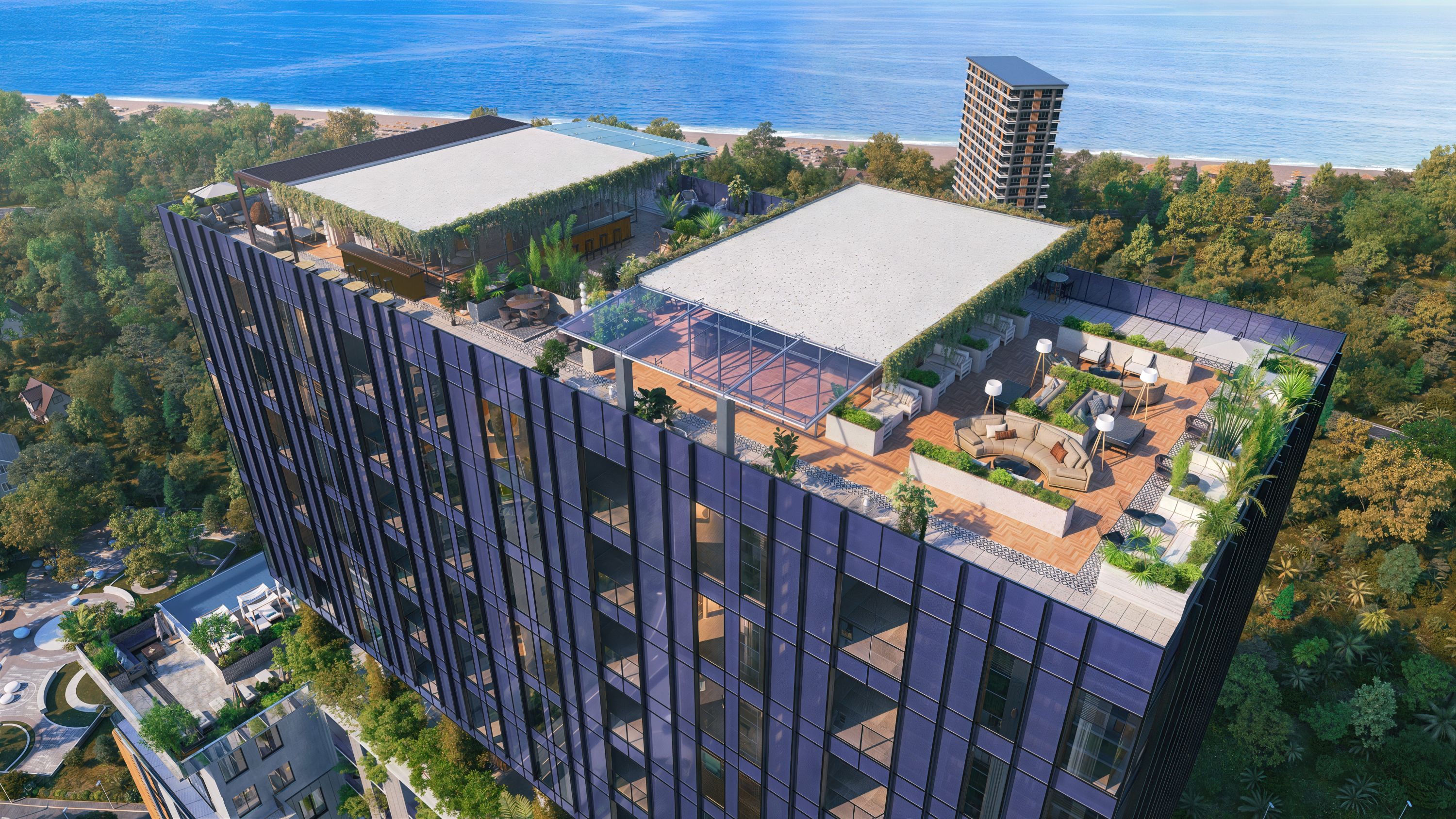 Aparthotels in Batumi with Sea Views