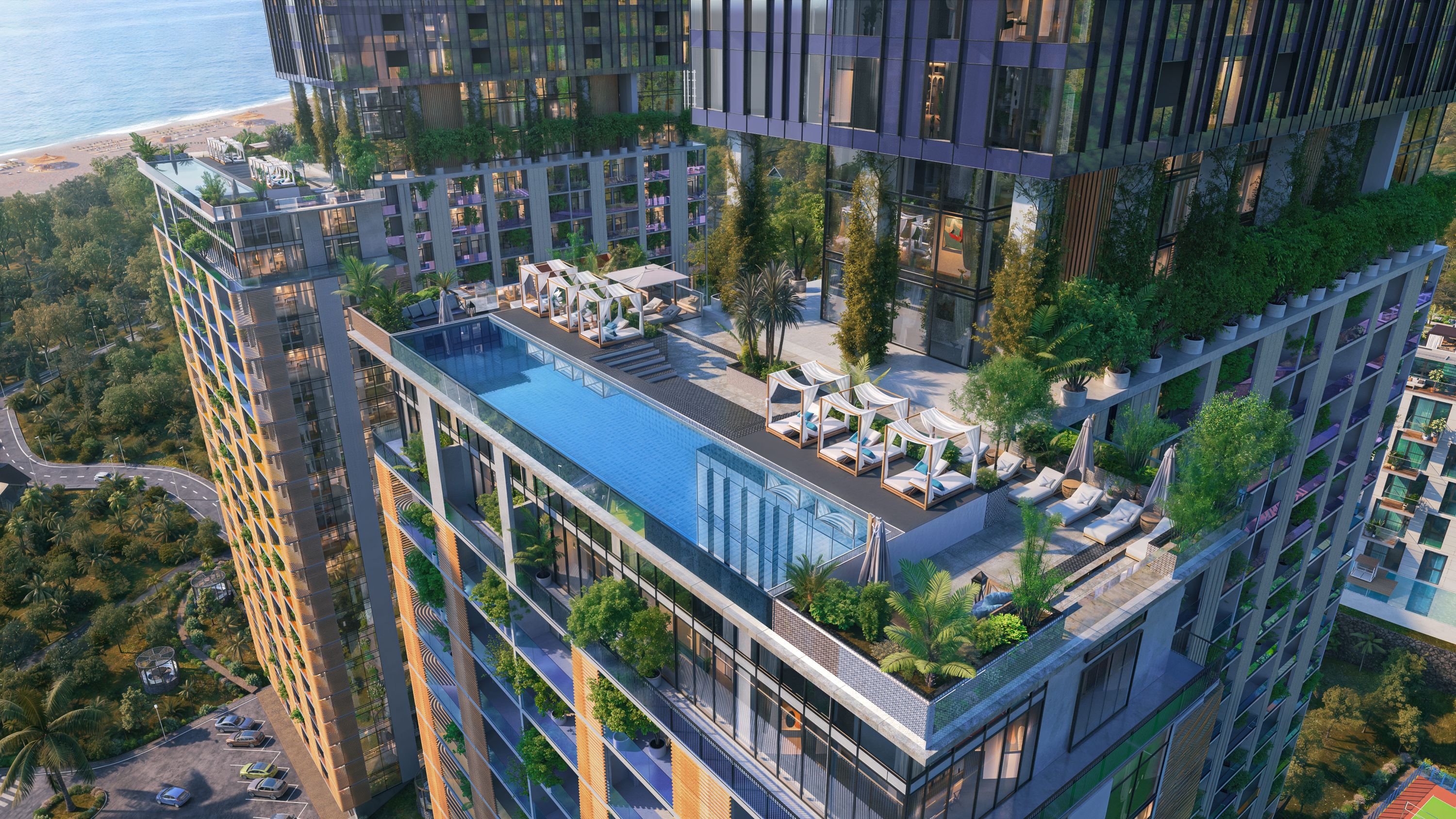 Aparthotels in Batumi with Sea Views