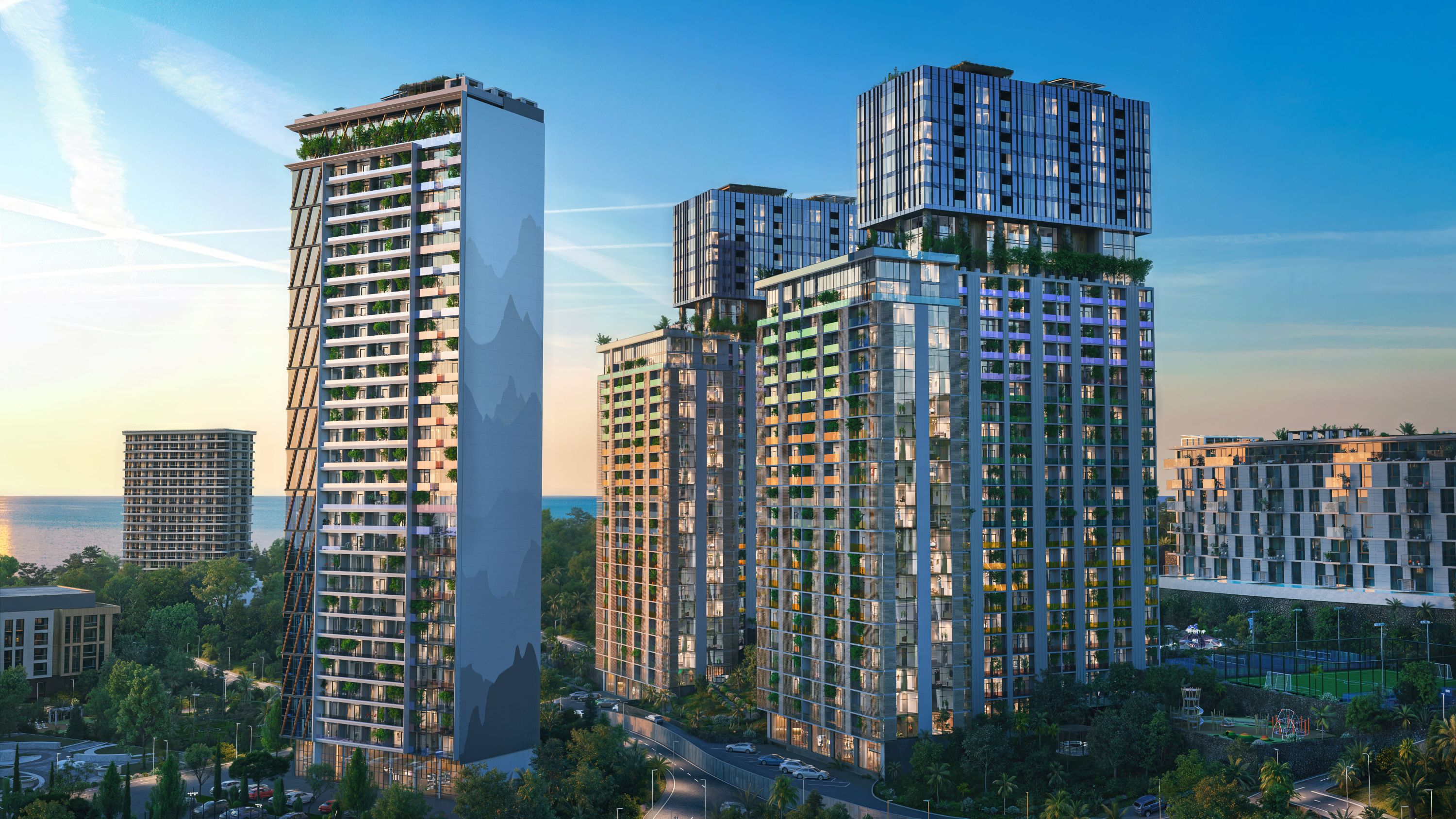 Aparthotels in Batumi with Sea Views