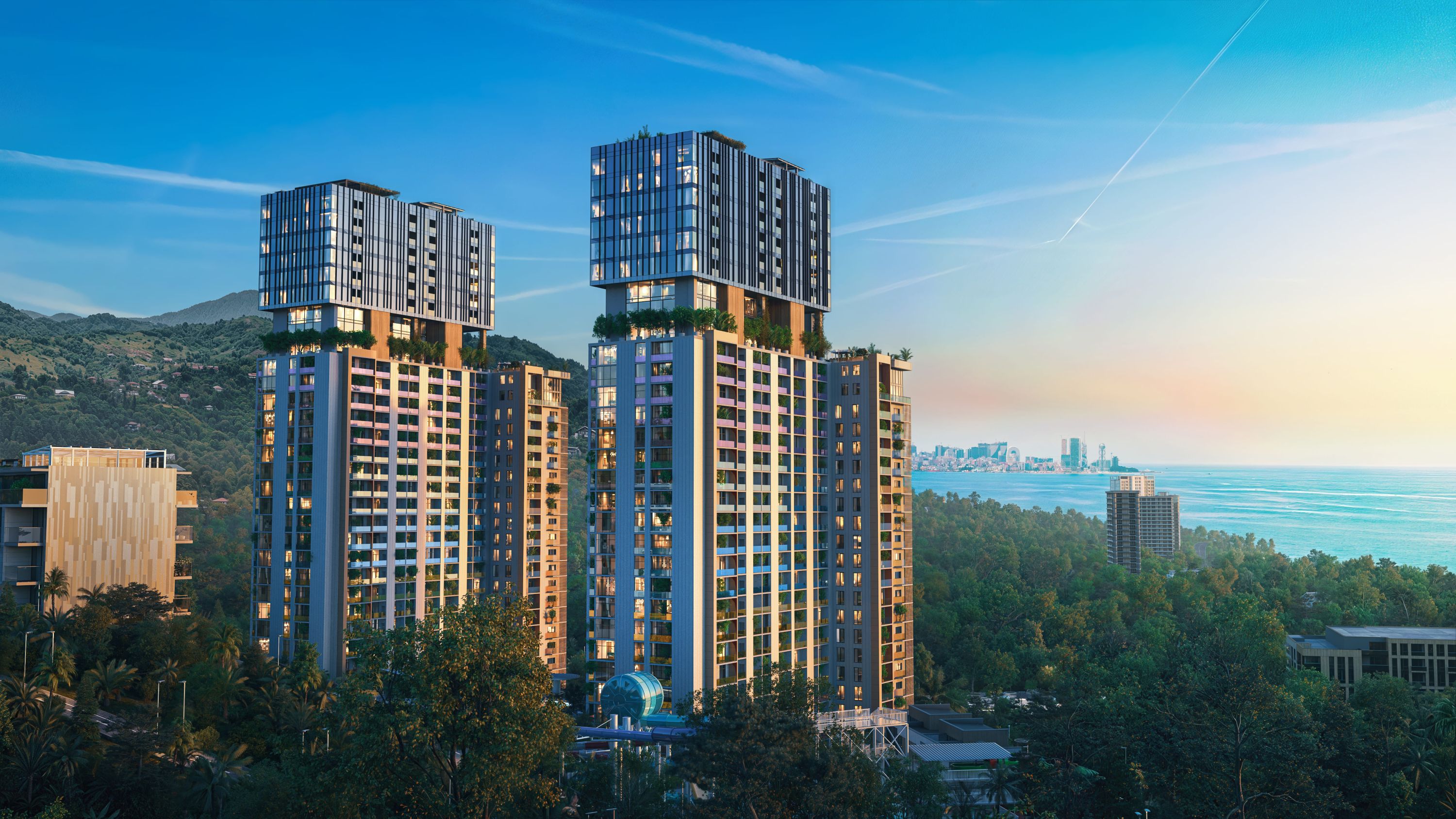 Aparthotels in Batumi with Sea Views