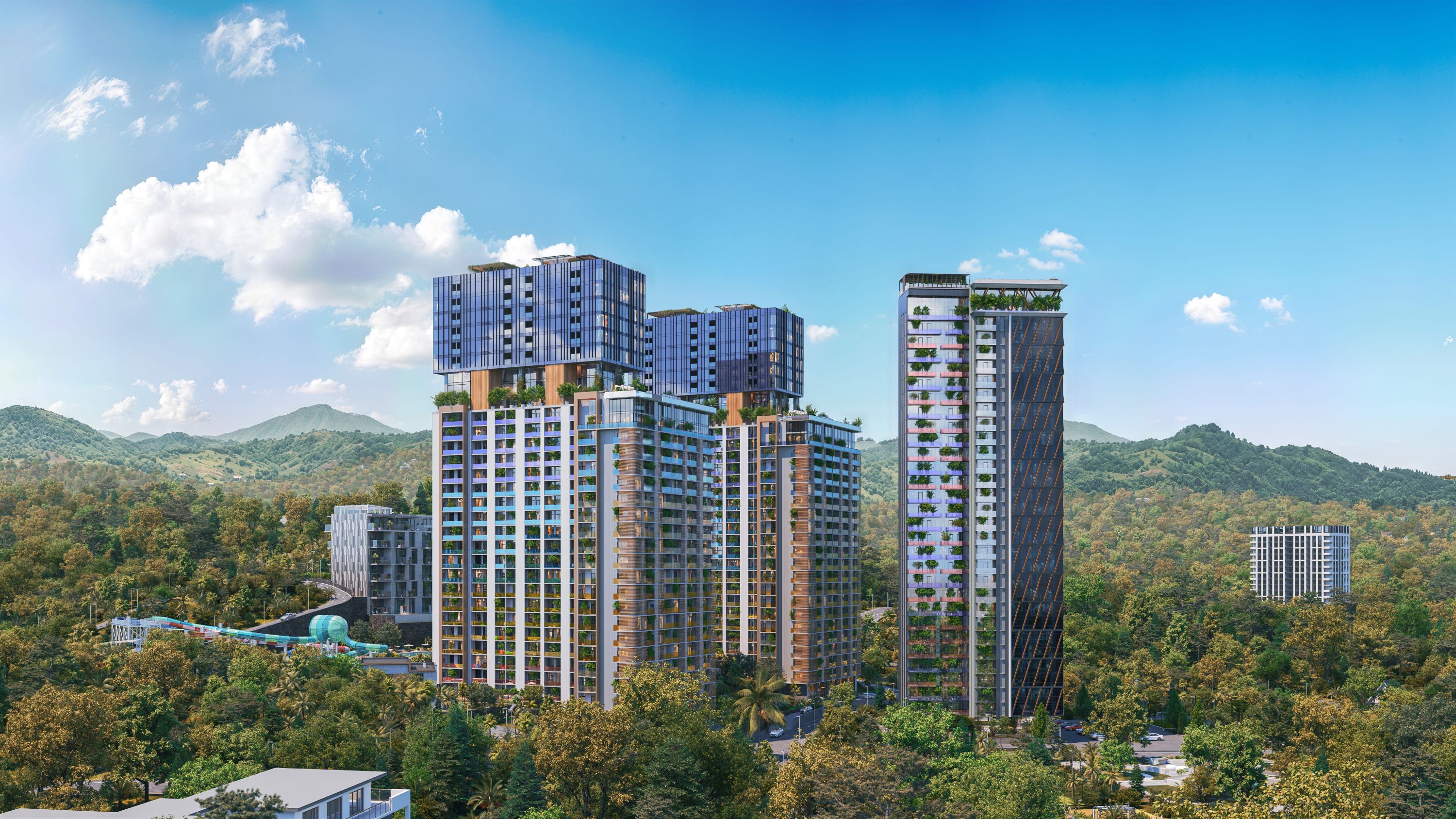 Aparthotels in Batumi with Sea Views