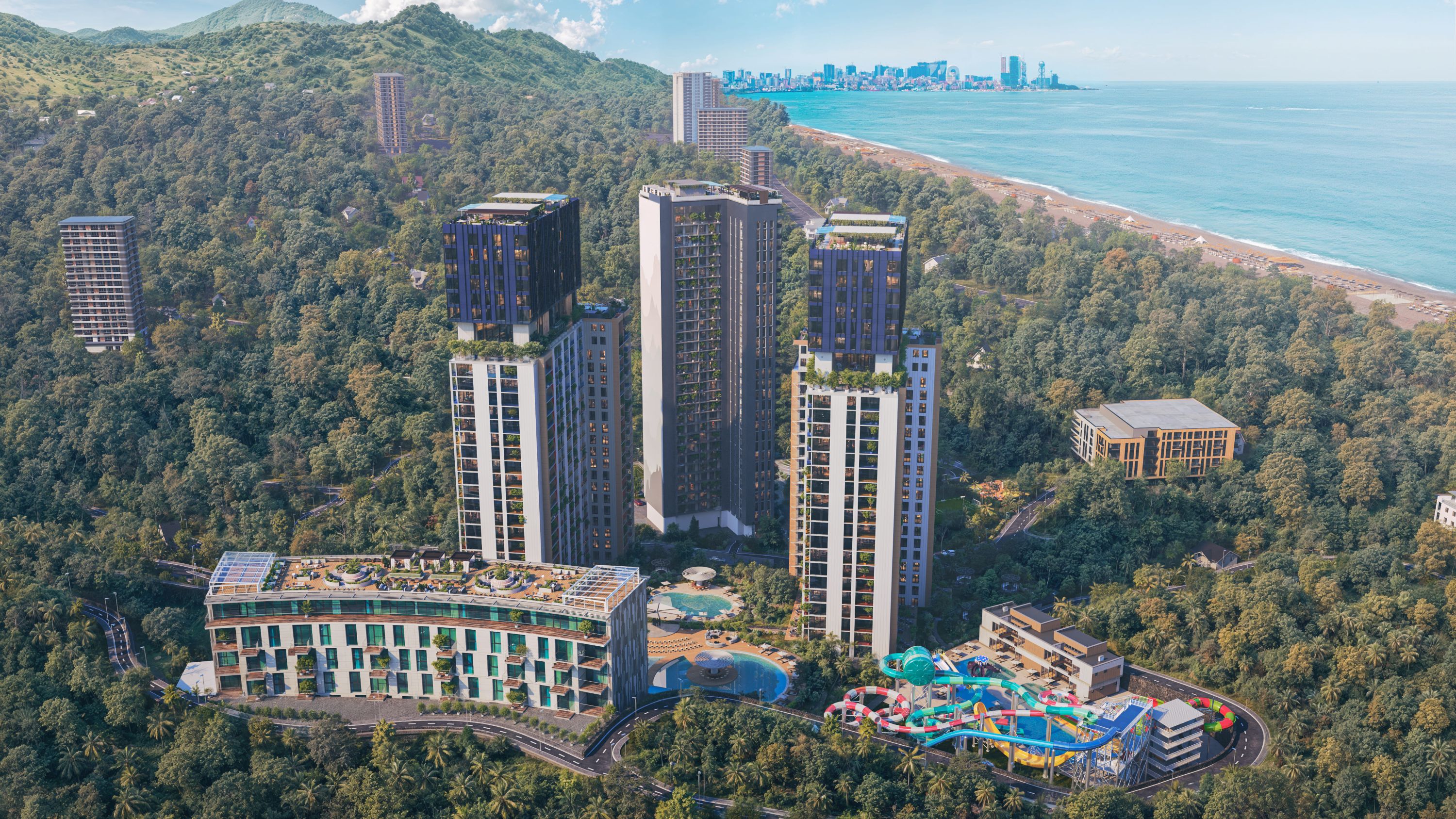 Aparthotels in Batumi with Sea Views