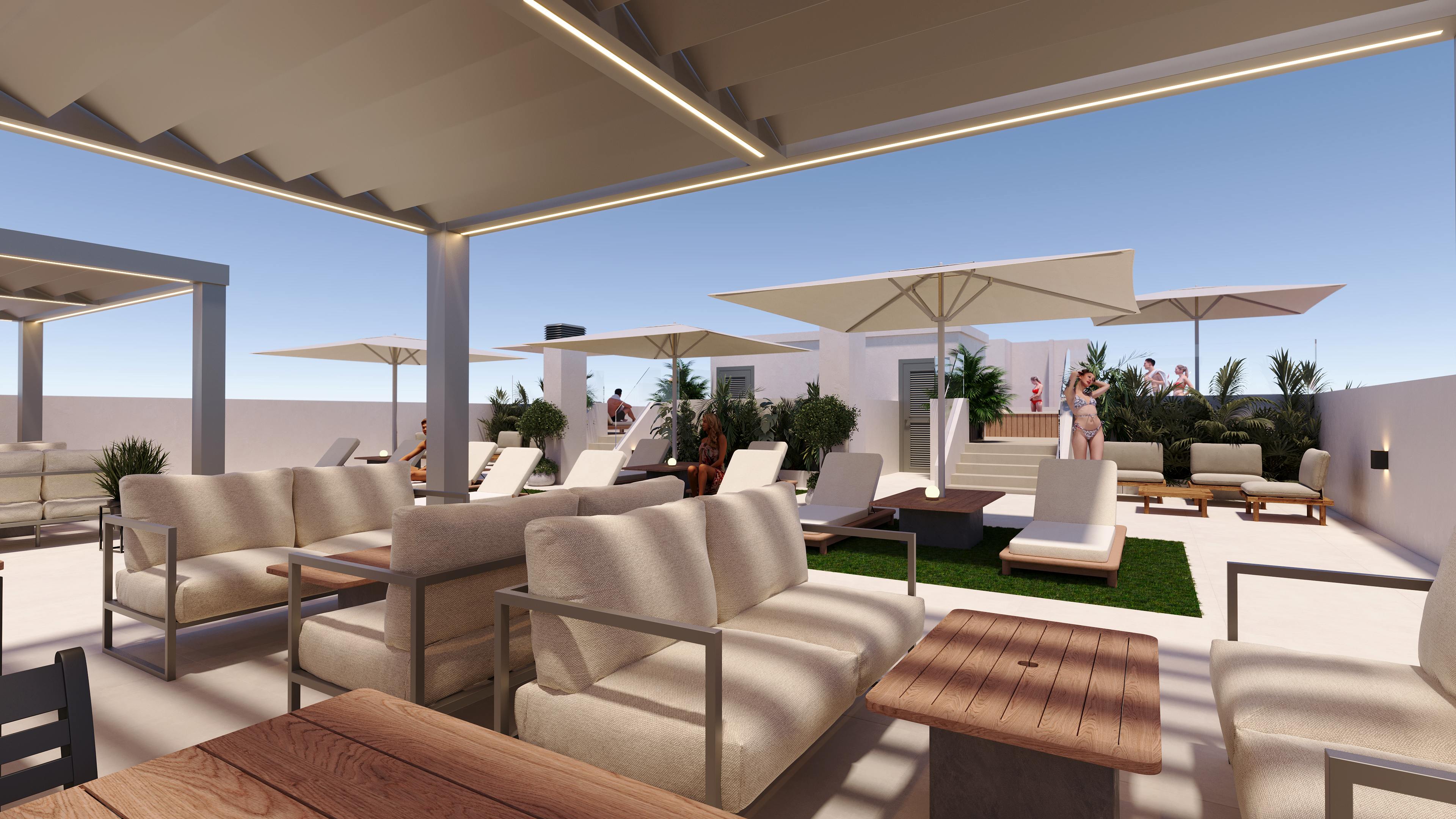 2 slaapkamer appartement in San Miguel de Salinas