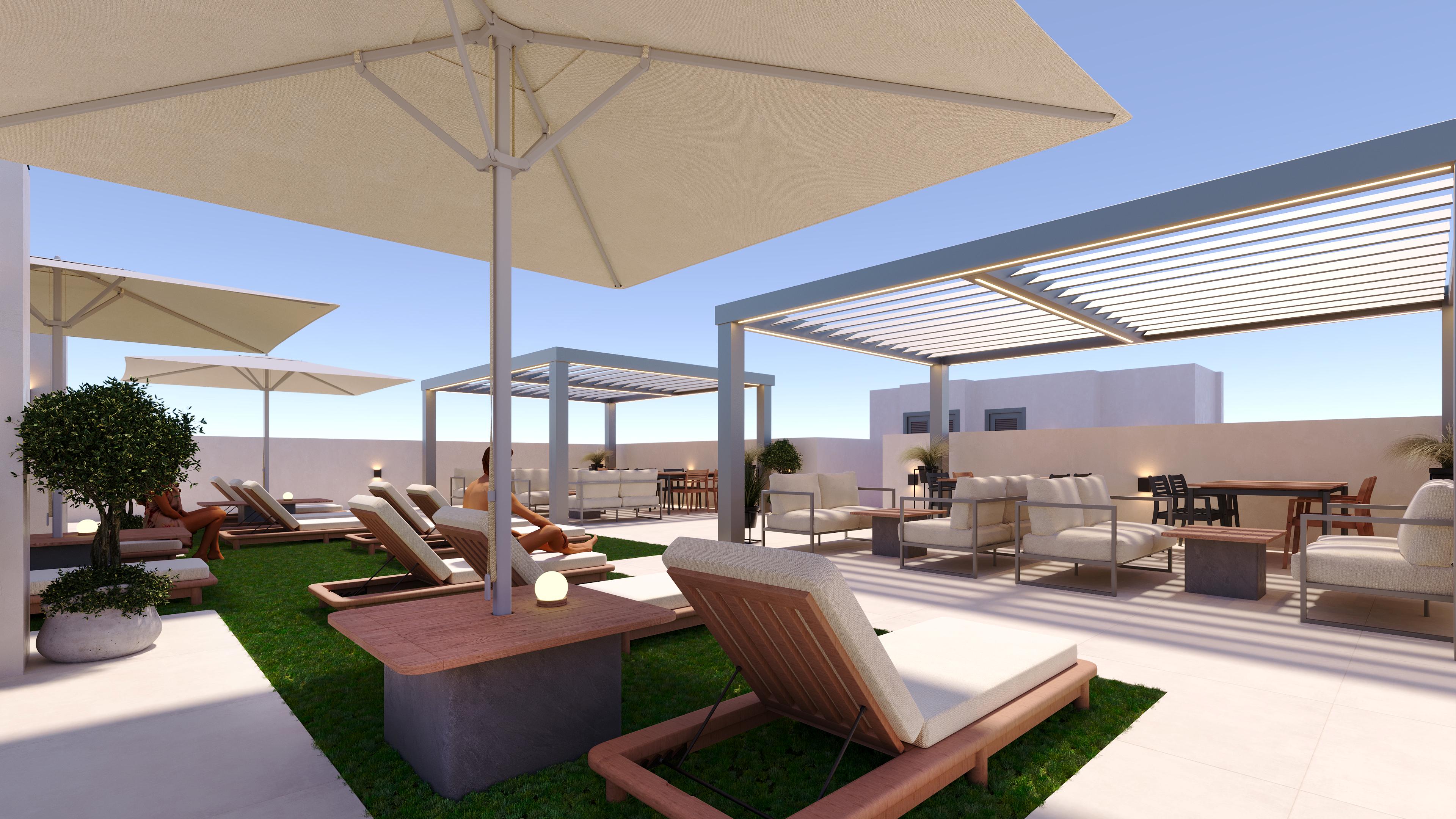 2 slaapkamer appartement in San Miguel de Salinas