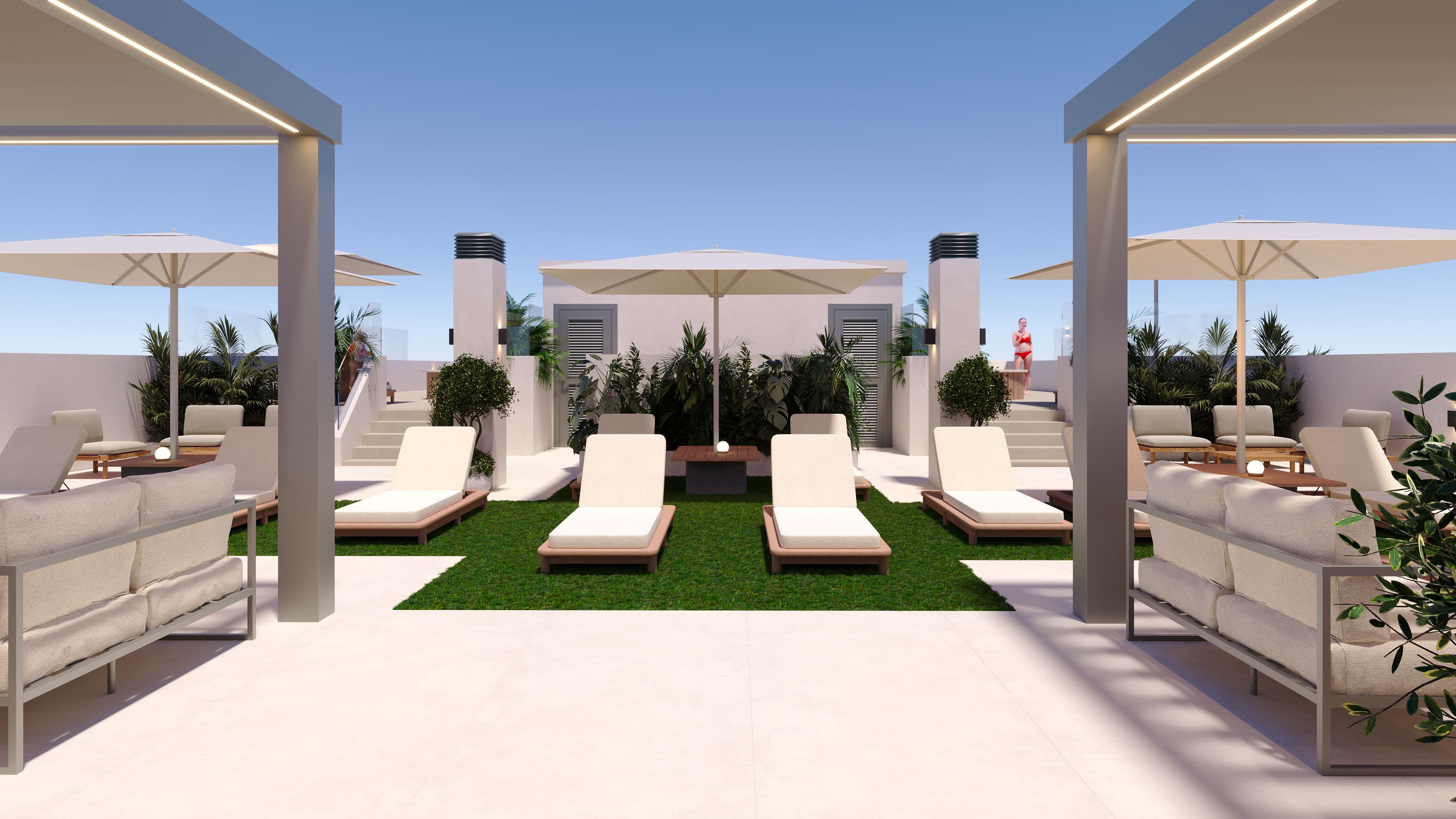 2 slaapkamer appartement in San Miguel de Salinas