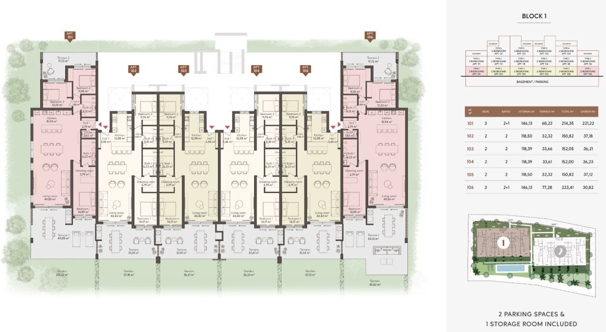 Floor plans — 1