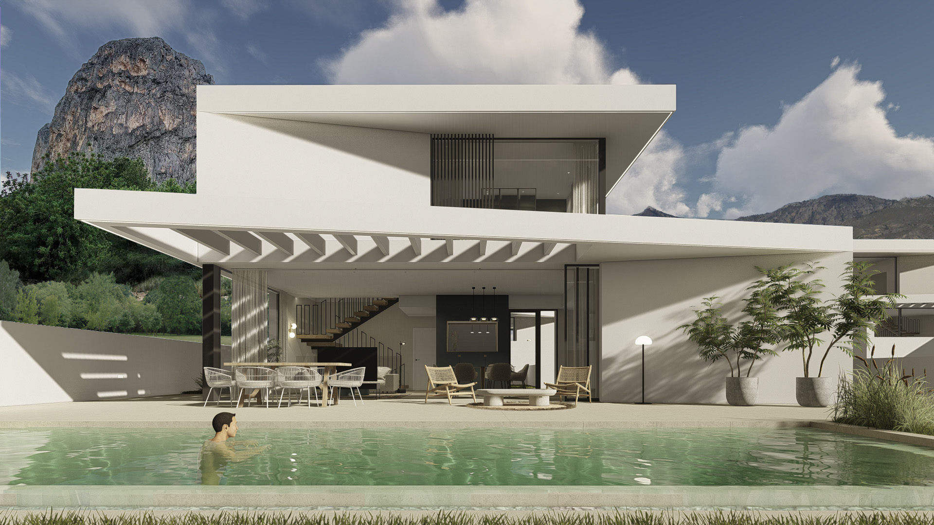 Maison jumelée Polop Costa Blanca Sud Espagne