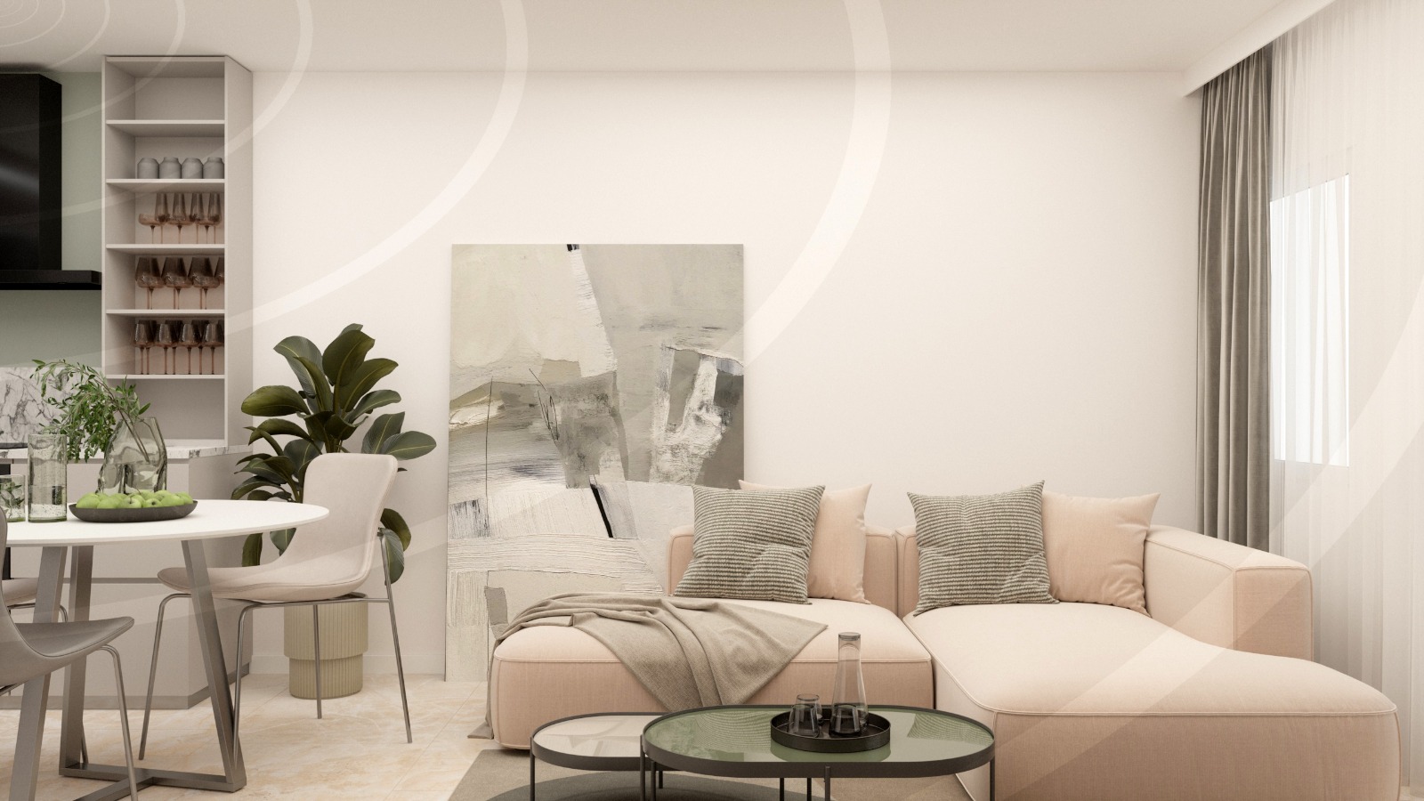 1 slaapkamer appartement in Alicante (Alacant)