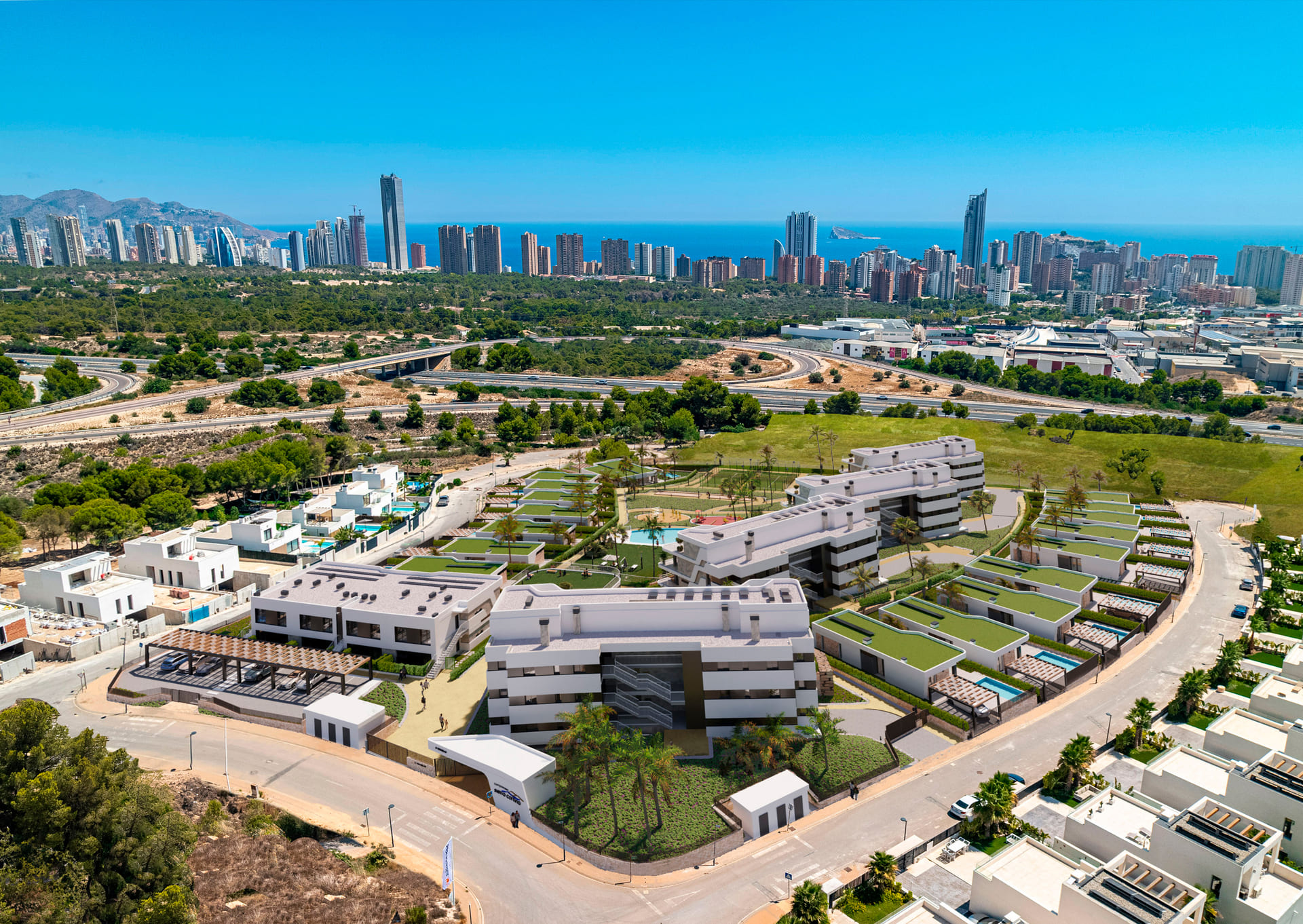 3 slaapkamer penthouse in Finestrat