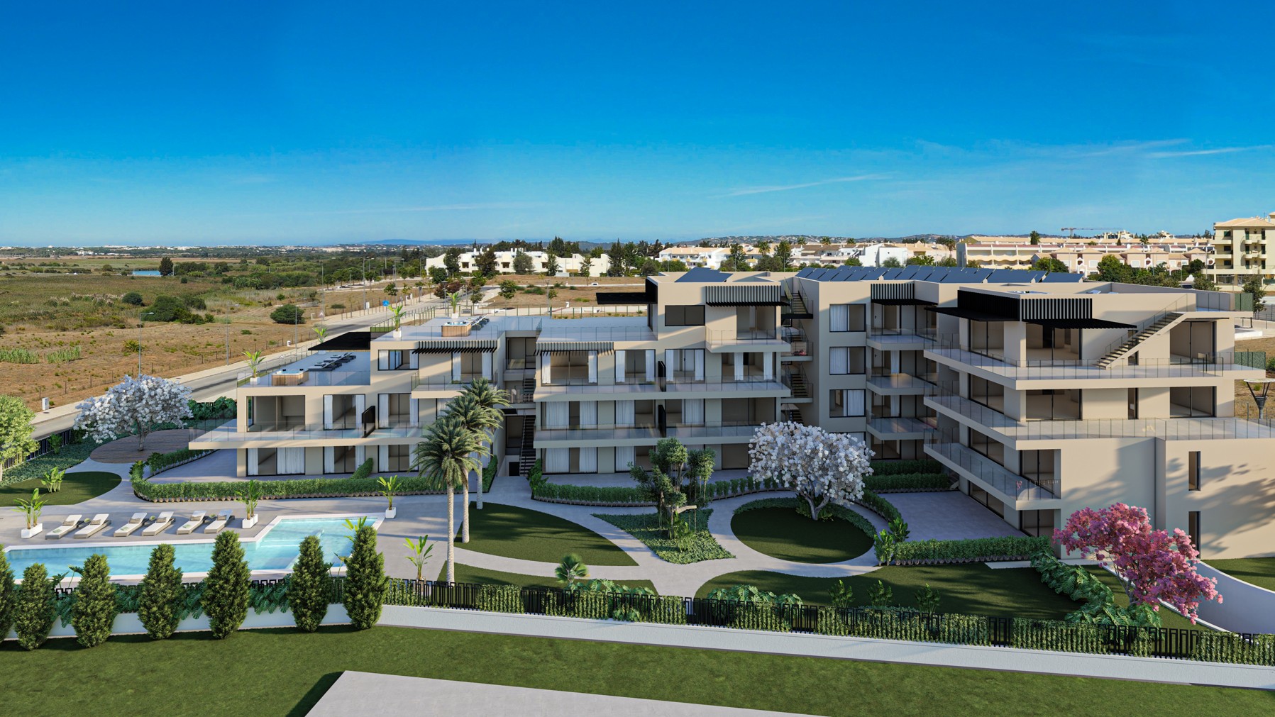 Exclusive Penthouse in Quarteira 1 km from the Sea