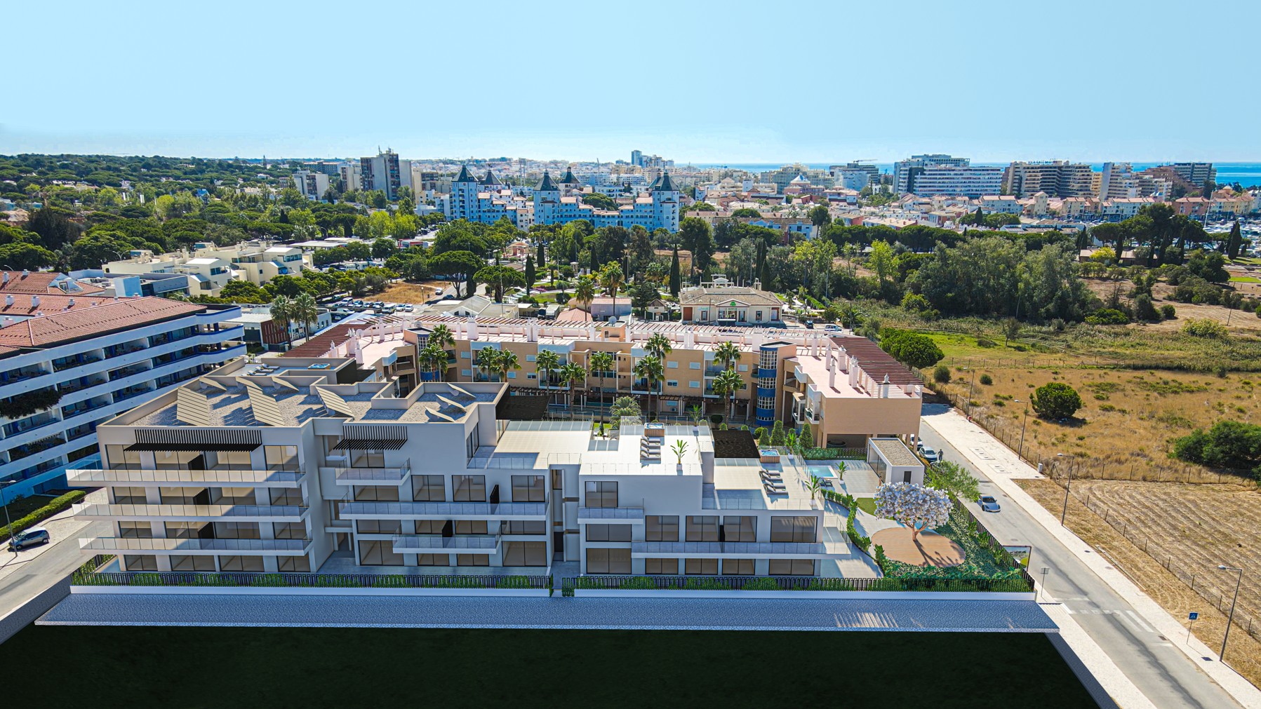 Exclusive Penthouse in Quarteira 1 km from the Sea