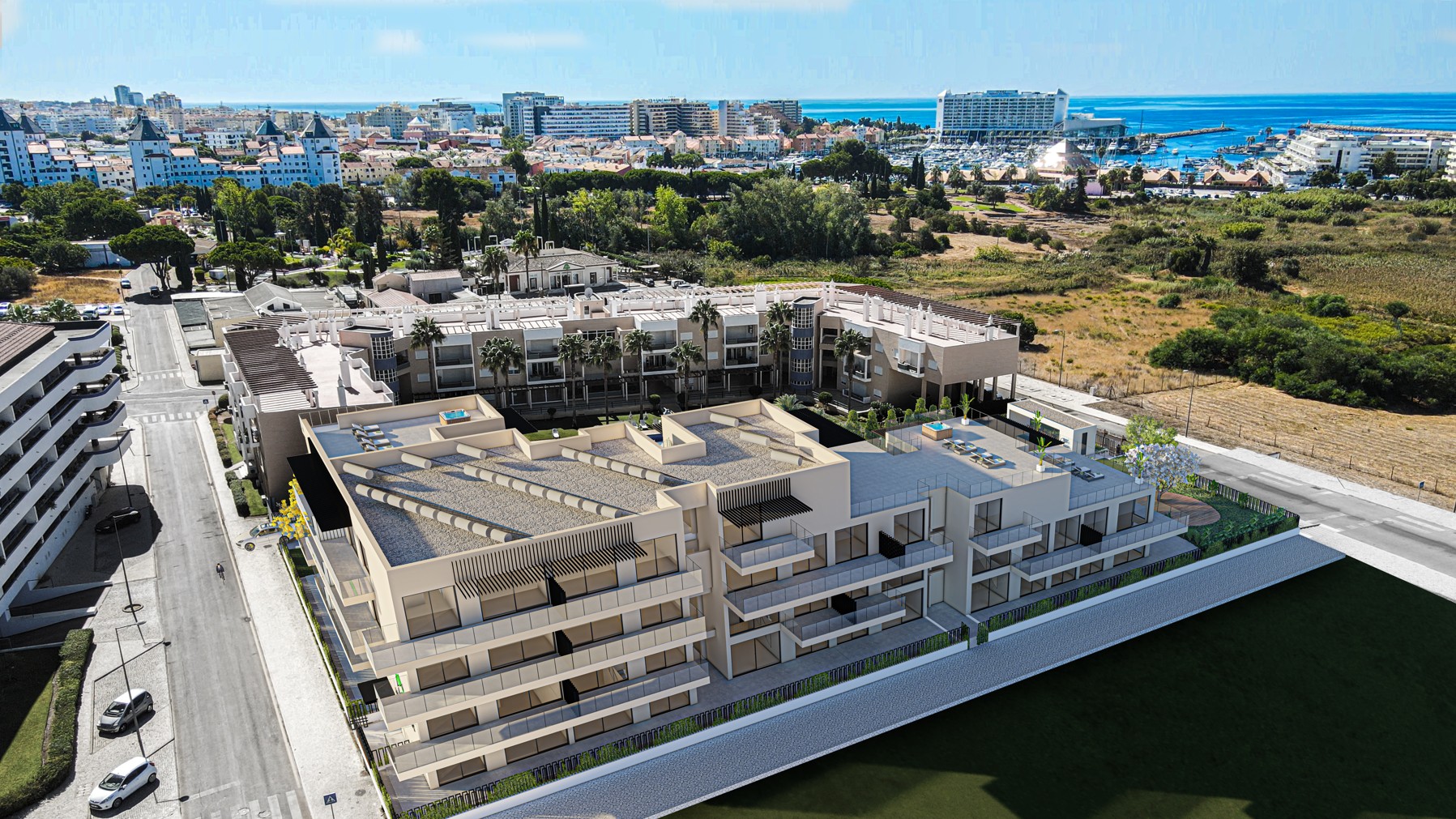 Exclusive Penthouse in Quarteira 1 km from the Sea