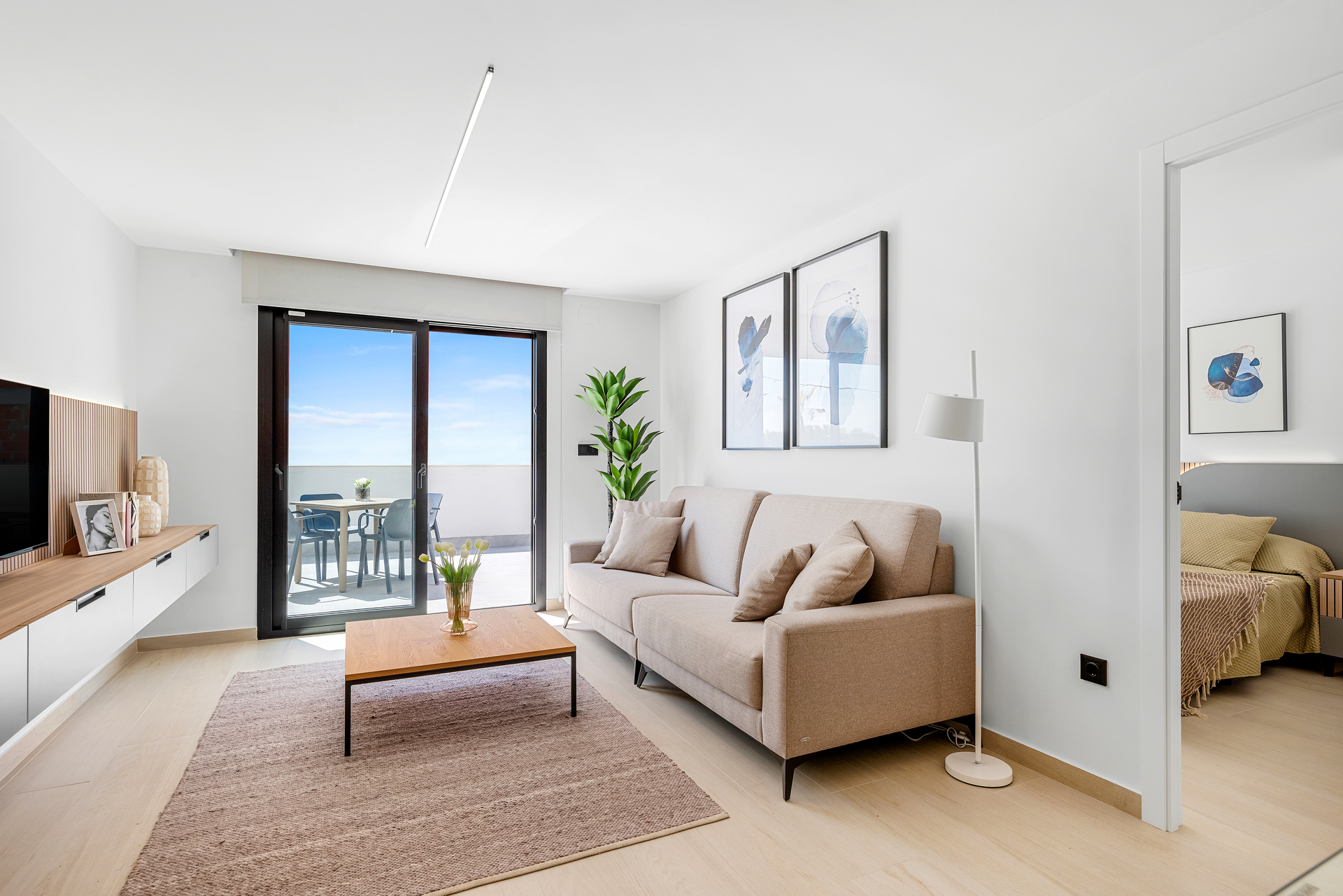 2 slaapkamer penthouse in Guardamar del Segura