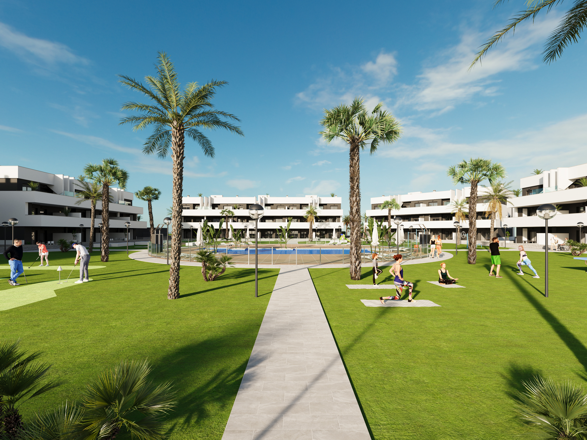 2 slaapkamer penthouse in Guardamar del Segura