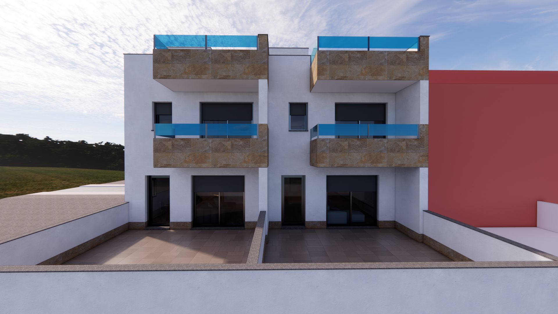 3 slaapkamer townhouse in Bigastro