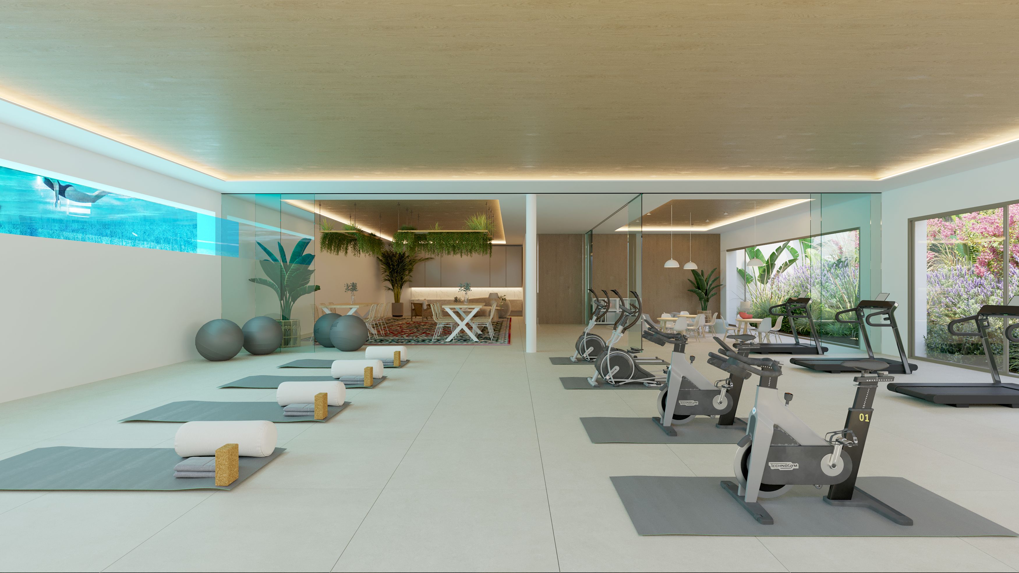 2 slaapkamer penthouse in Casares Costa