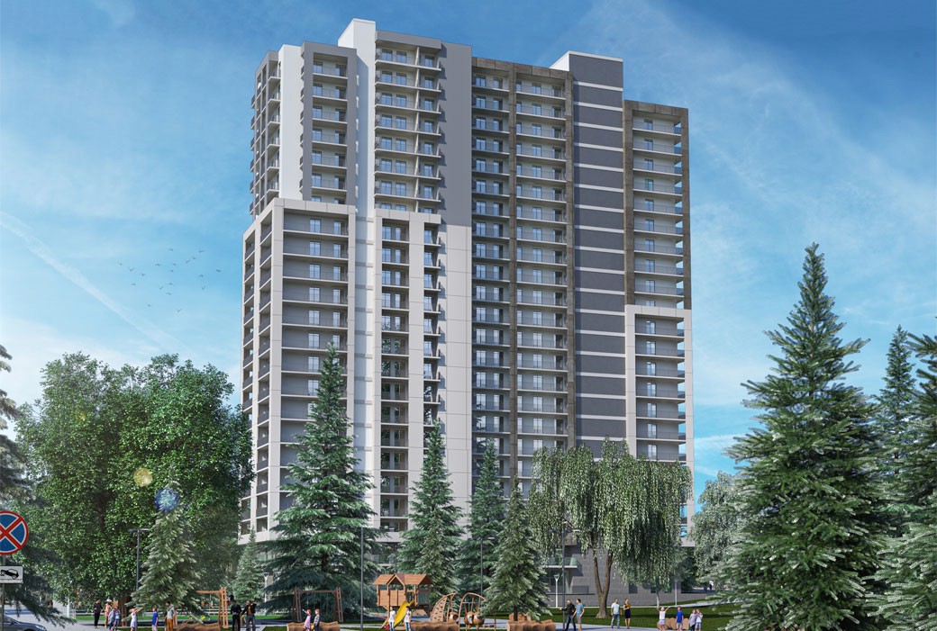 Apartments in Tbilisi with Terraces and Common Areas