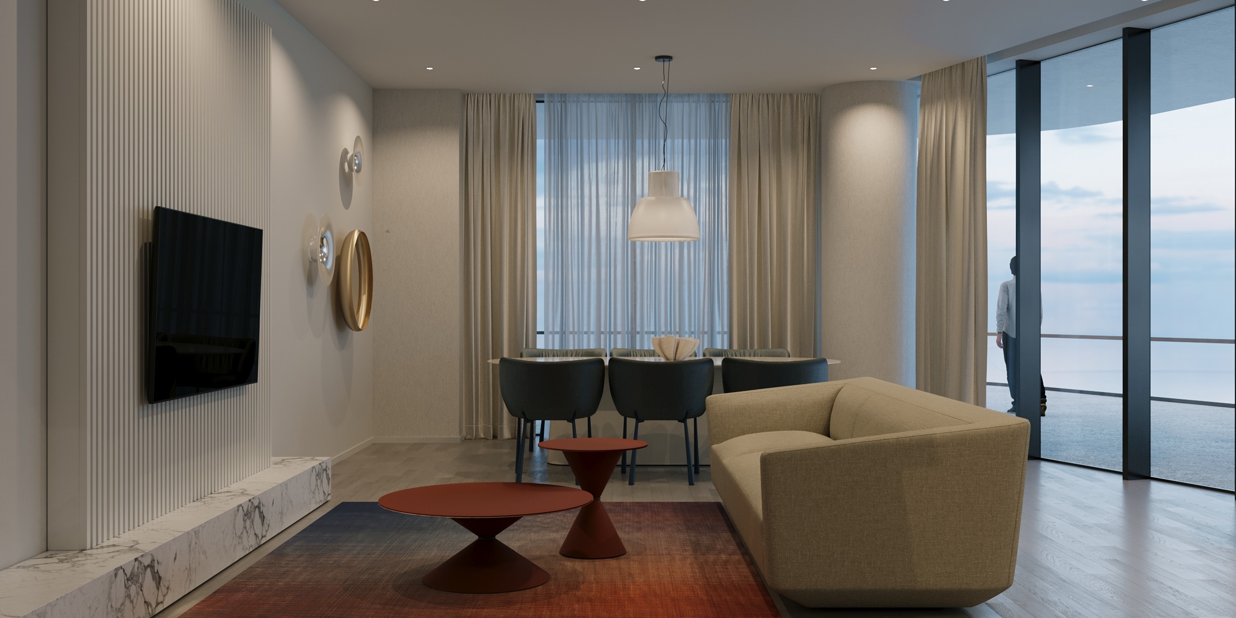 Apartments and Studios in Shroma with Sea Views