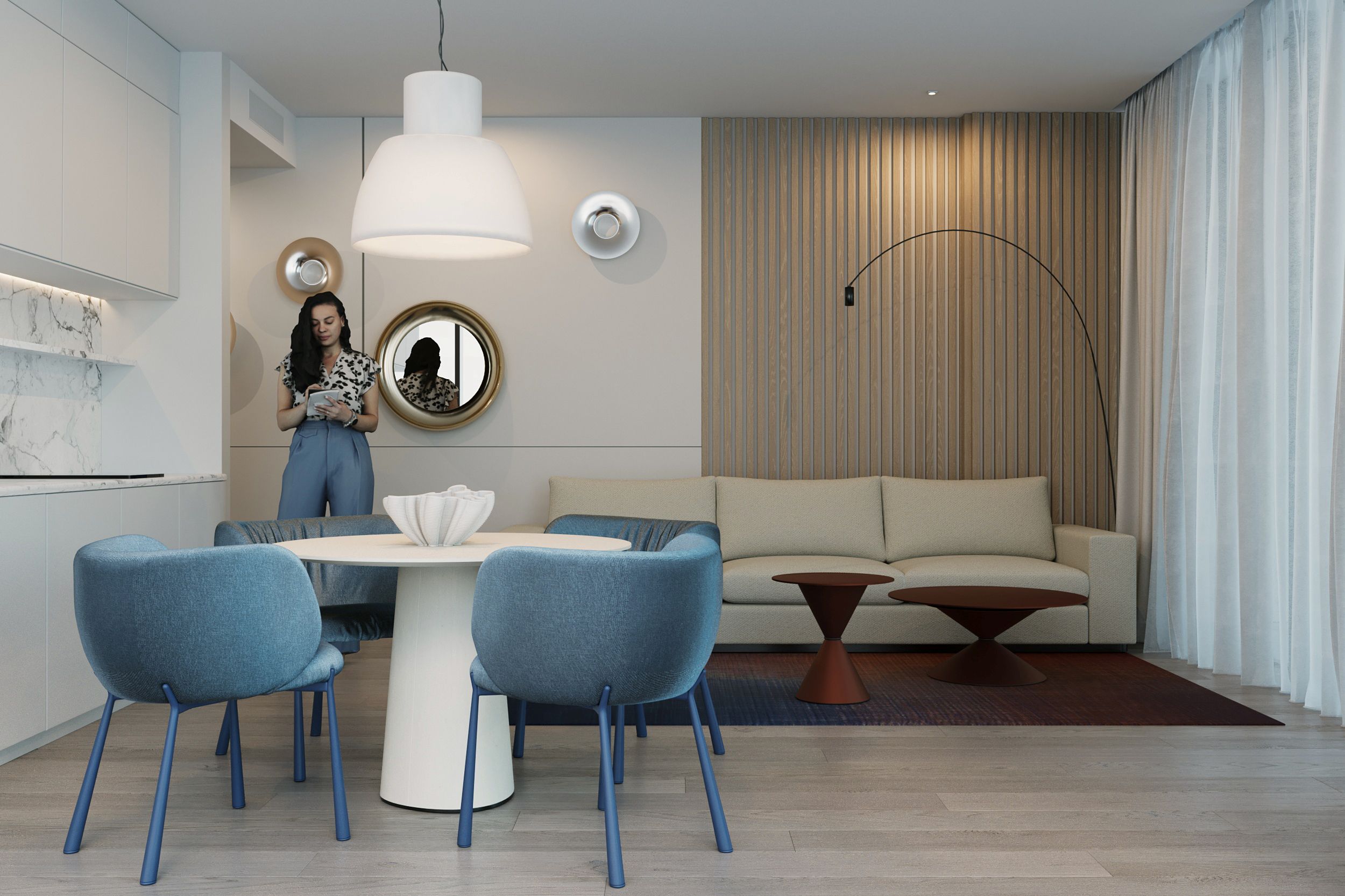 Apartments and Studios in Shroma with Sea Views