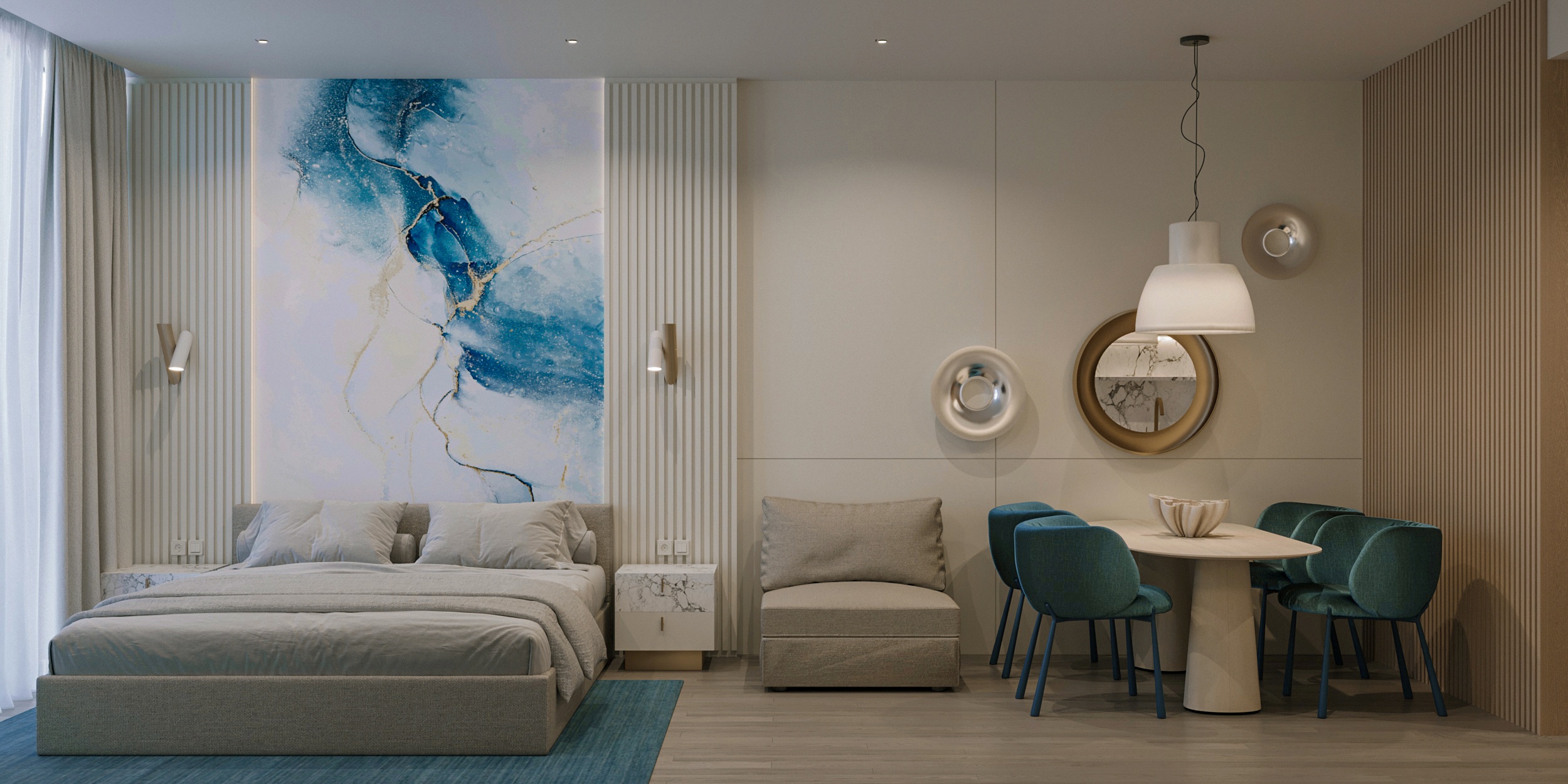 Apartments and Studios in Shroma with Sea Views