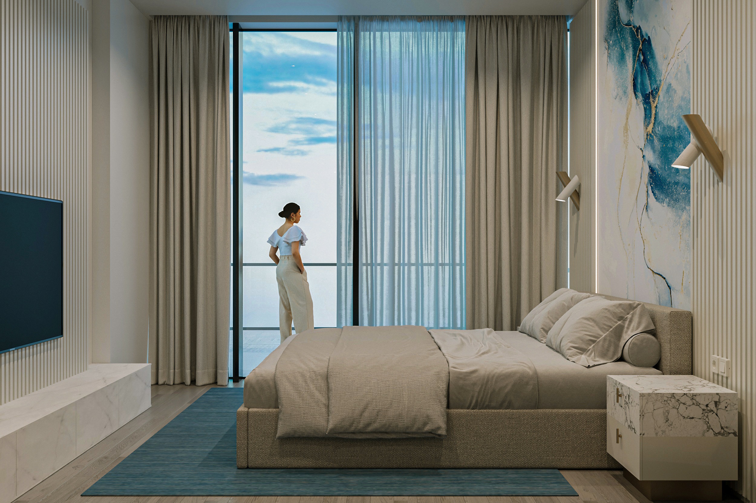 Apartments and Studios in Shroma with Sea Views