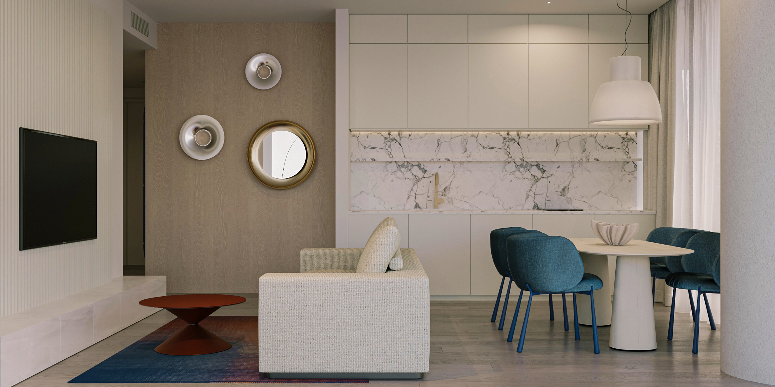 Apartments and Studios in Shroma with Sea Views