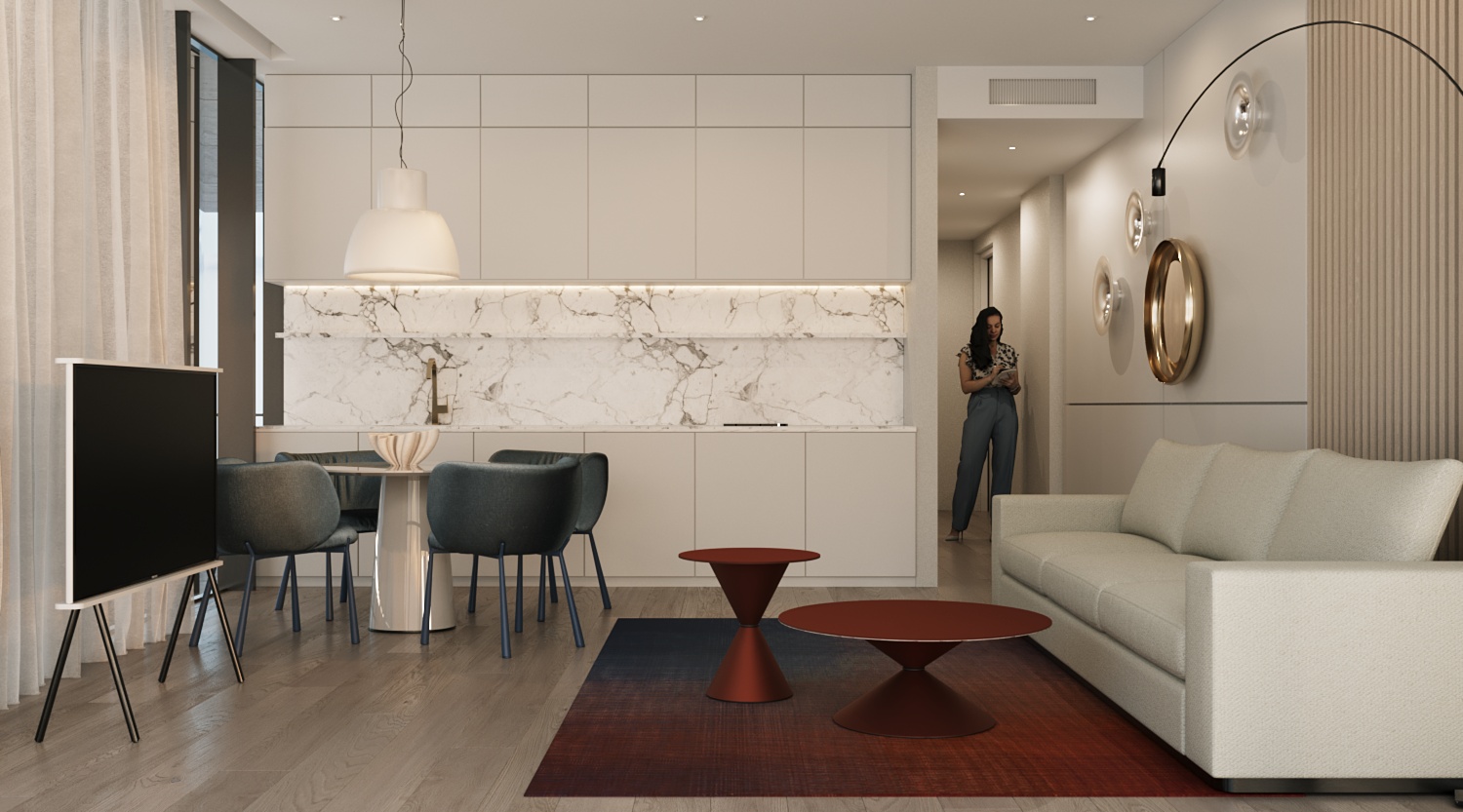 Apartments and Studios in Shroma with Sea Views