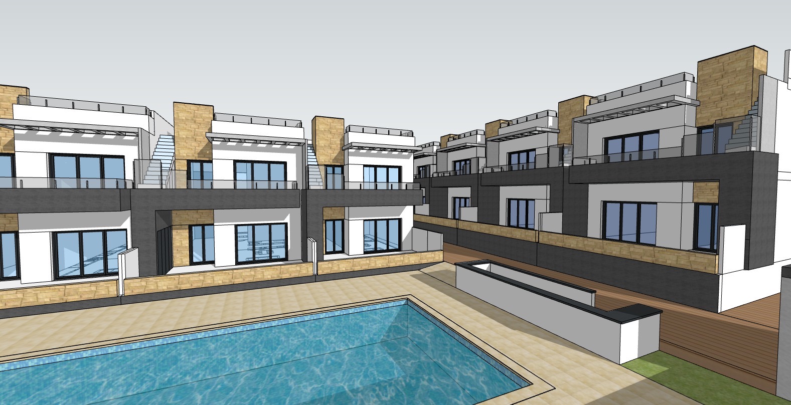 3 slaapkamer bungalow in Bigastro