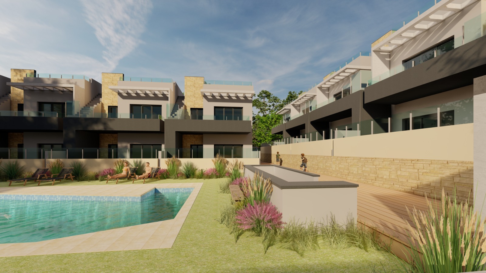 3 slaapkamer bungalow in Bigastro