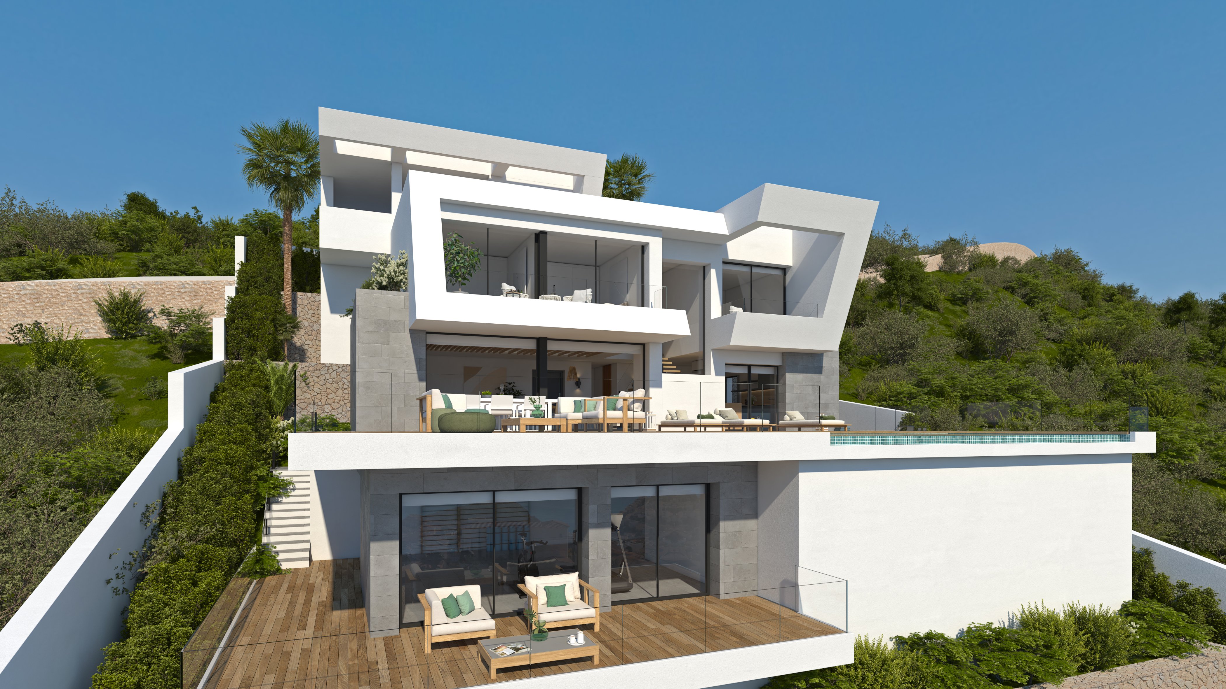 Residencial Plus Jazmines - Villa Amanecer in Cumbre del Sol - Innenansicht Foto 4
