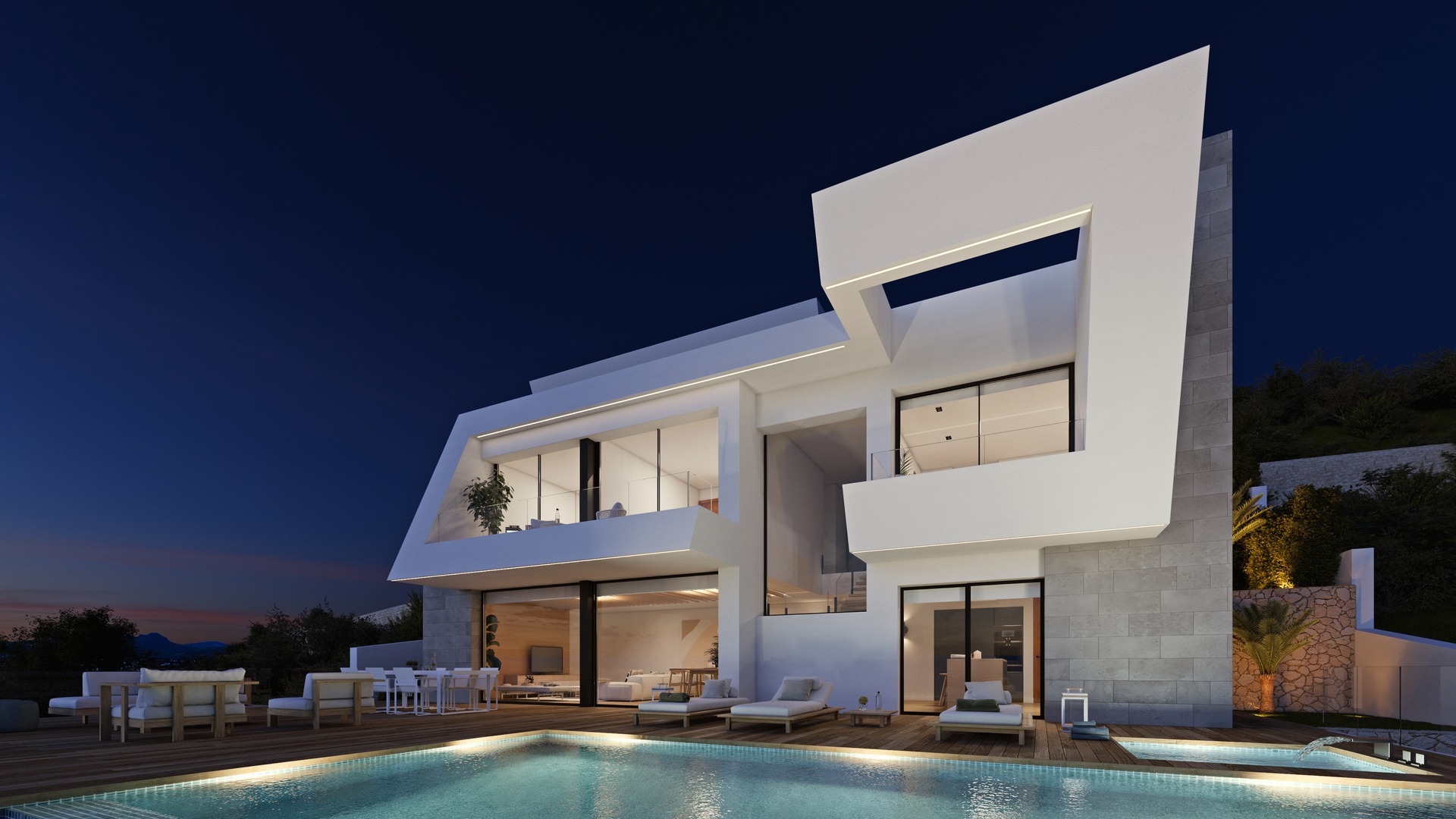 Residencial Plus Jazmines - Villa Amanecer in Cumbre del Sol - Innenansicht Foto 14