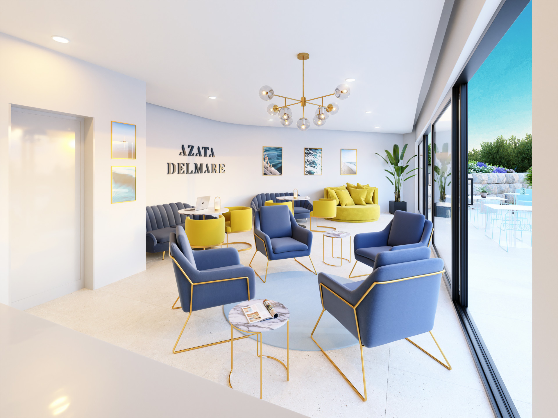 2 slaapkamer penthouse in Casares Costa