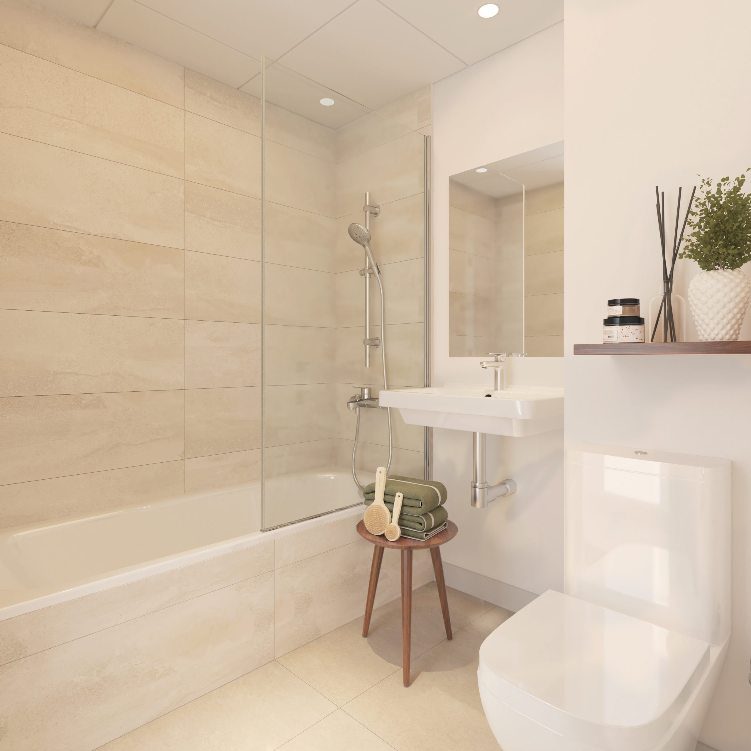 2 slaapkamer appartement in Chaparral