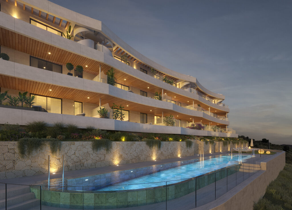 2 slaapkamer penthouse in Rincón de la Victoria