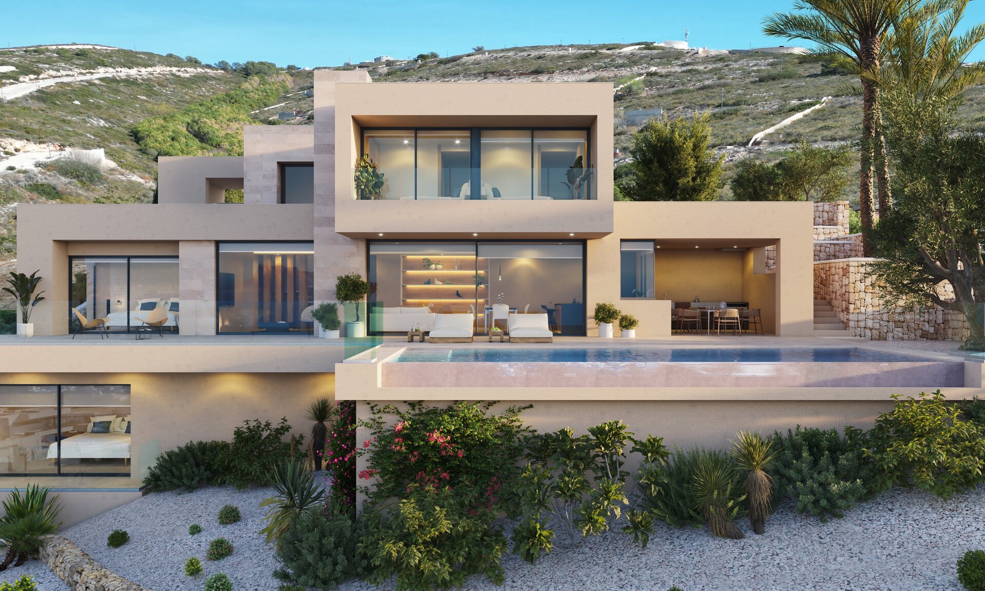 Residencial Plus Jazmines - Villa Rubik in Cumbre del Sol - wnętrze zdjęcie 8