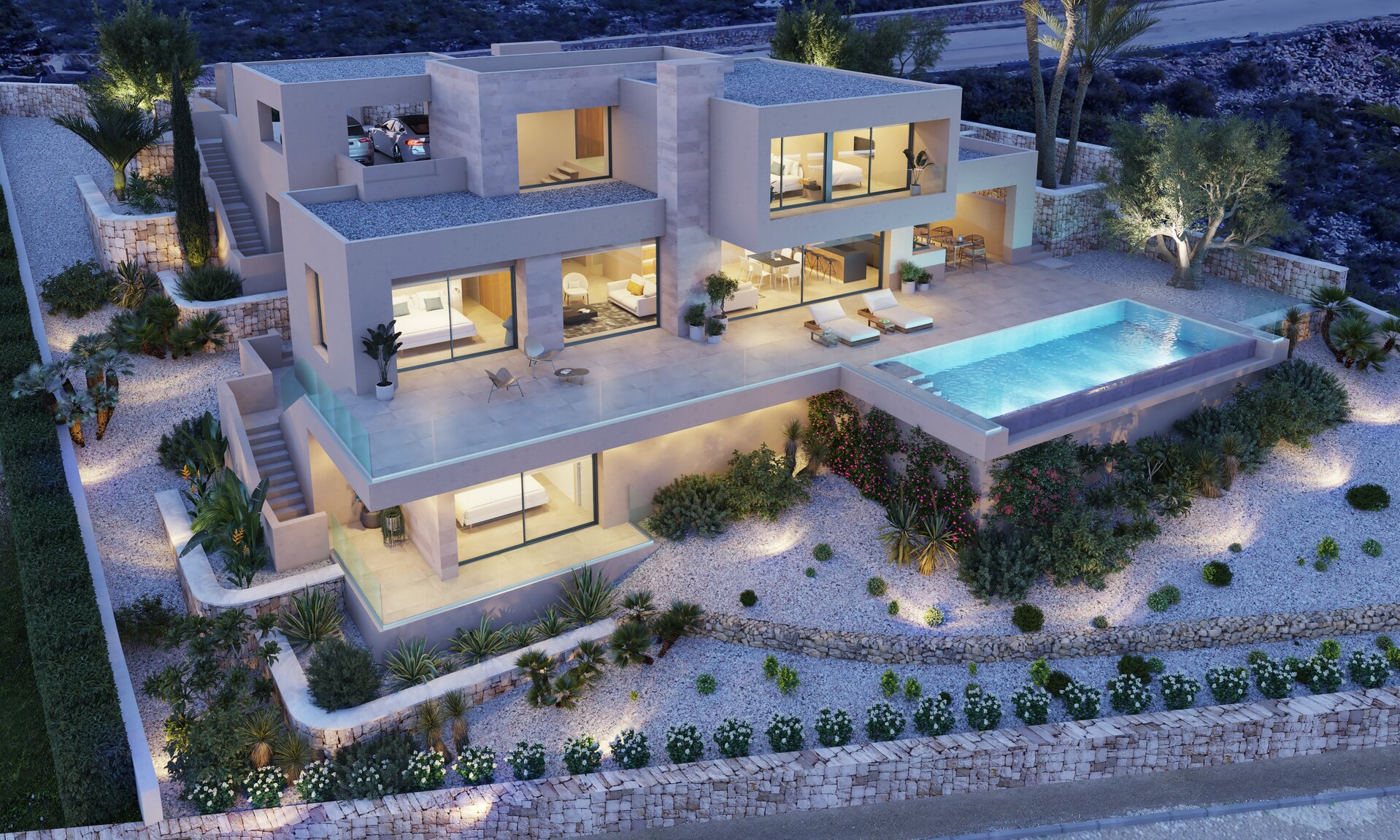 Residencial Plus Jazmines - Villa Rubik in Cumbre del Sol - wnętrze zdjęcie 10