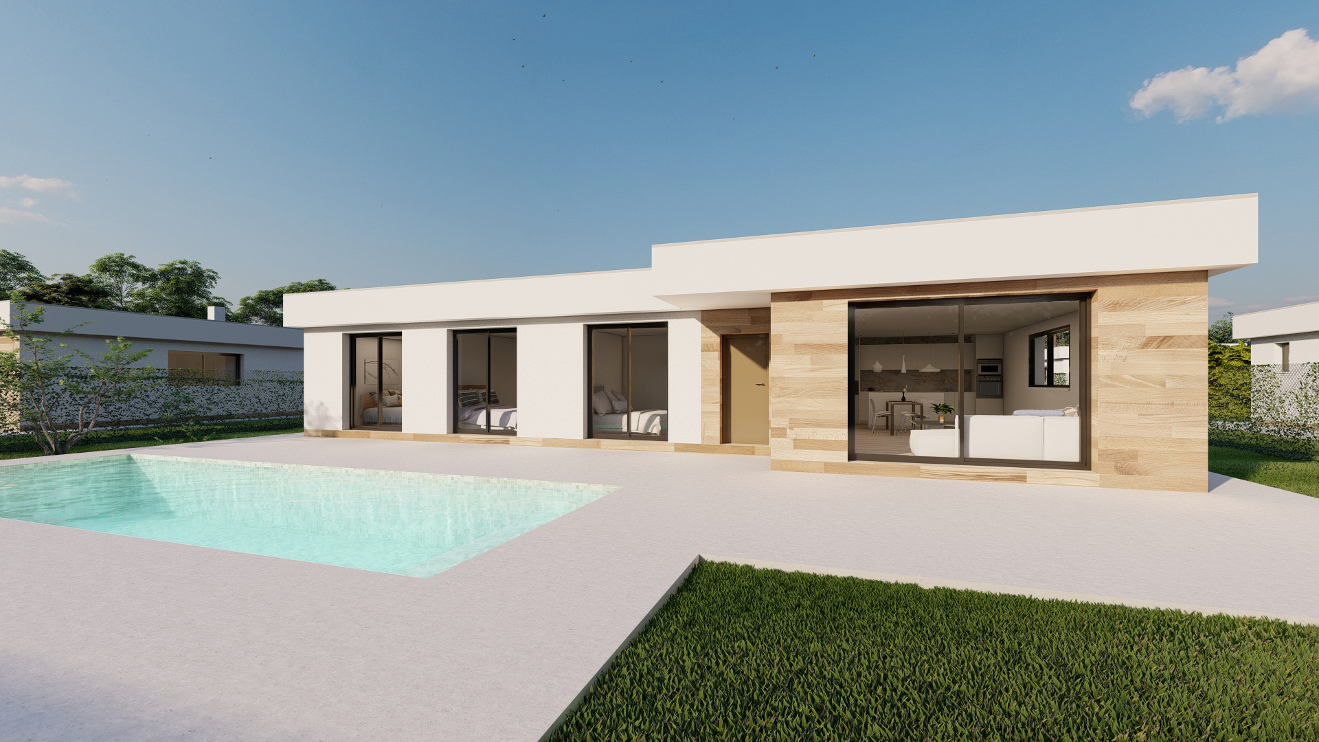 3 Bedroom, 2 Bathroom Villa in {