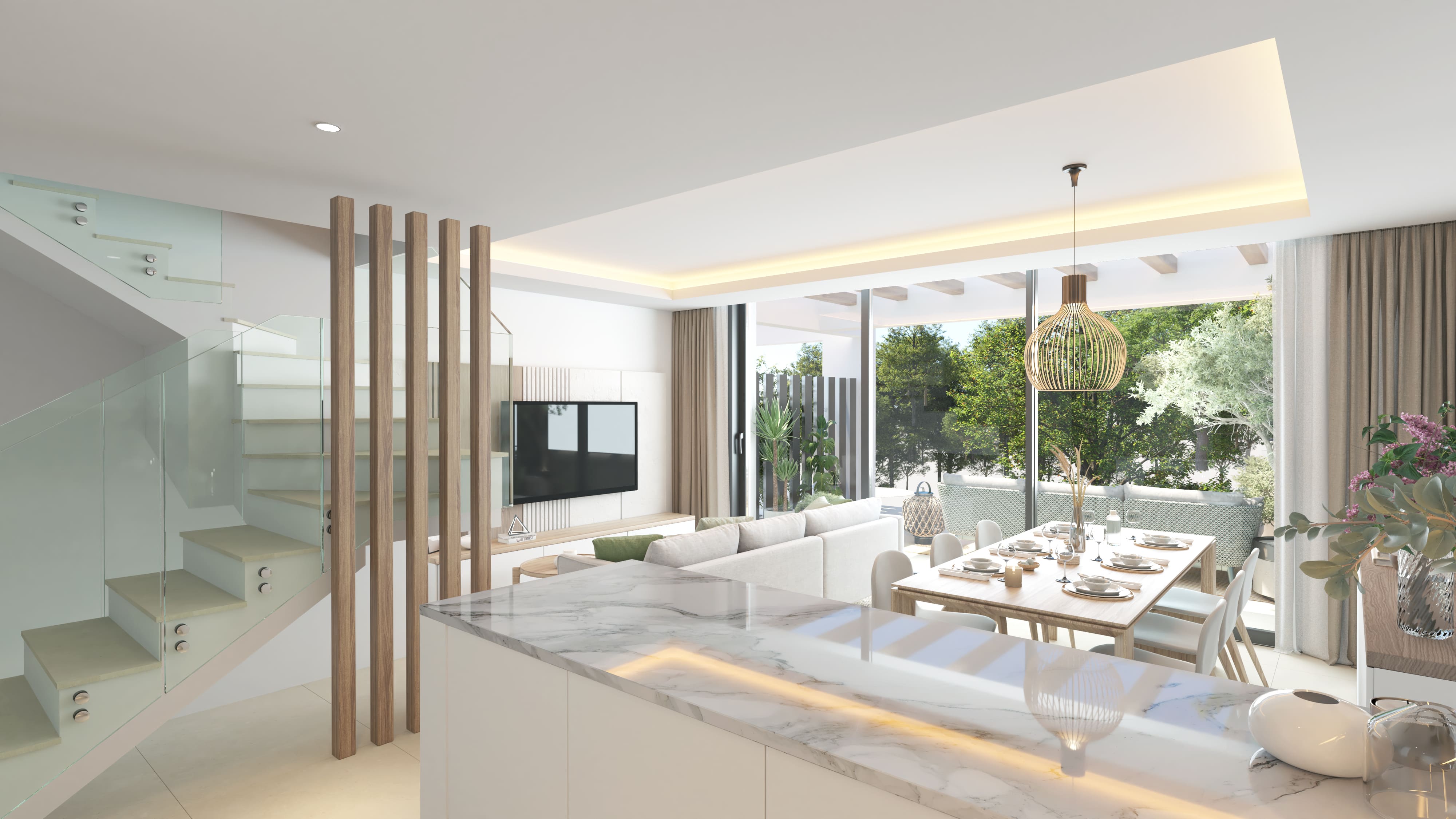 3 slaapkamer townhouse in Las Lagunas de Mijas