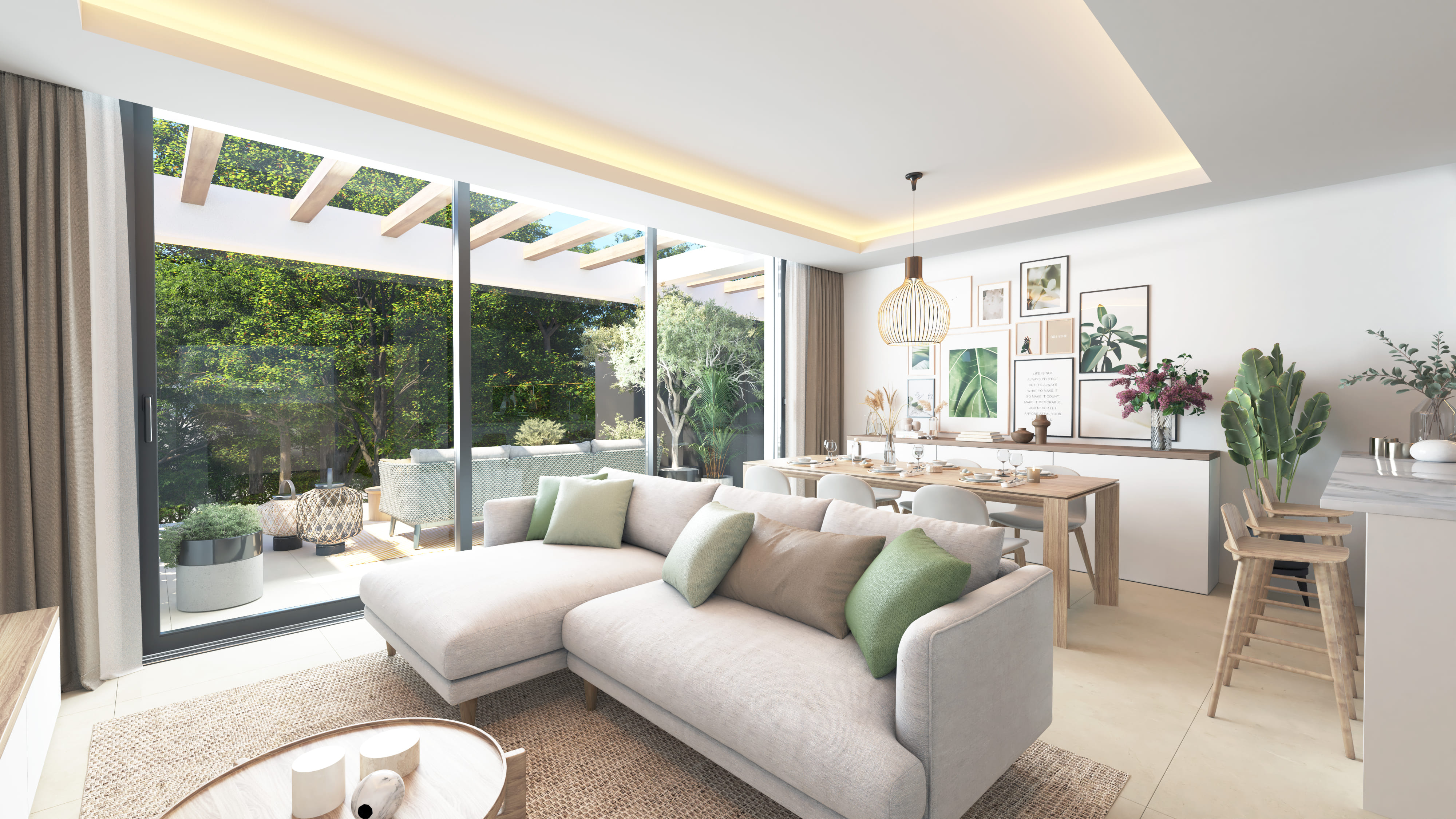 3 slaapkamer townhouse in Las Lagunas de Mijas