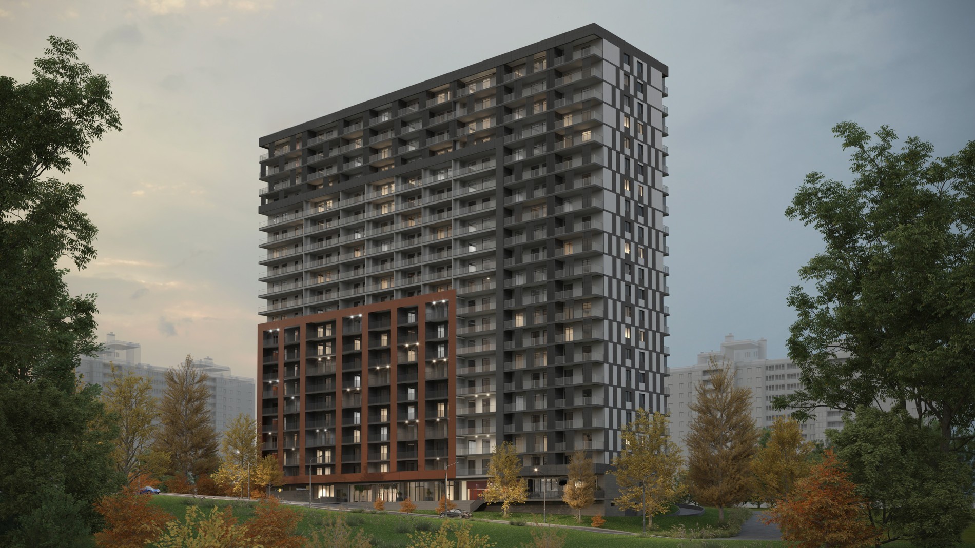 Apartments in Tbilisi with Views and Common Areas