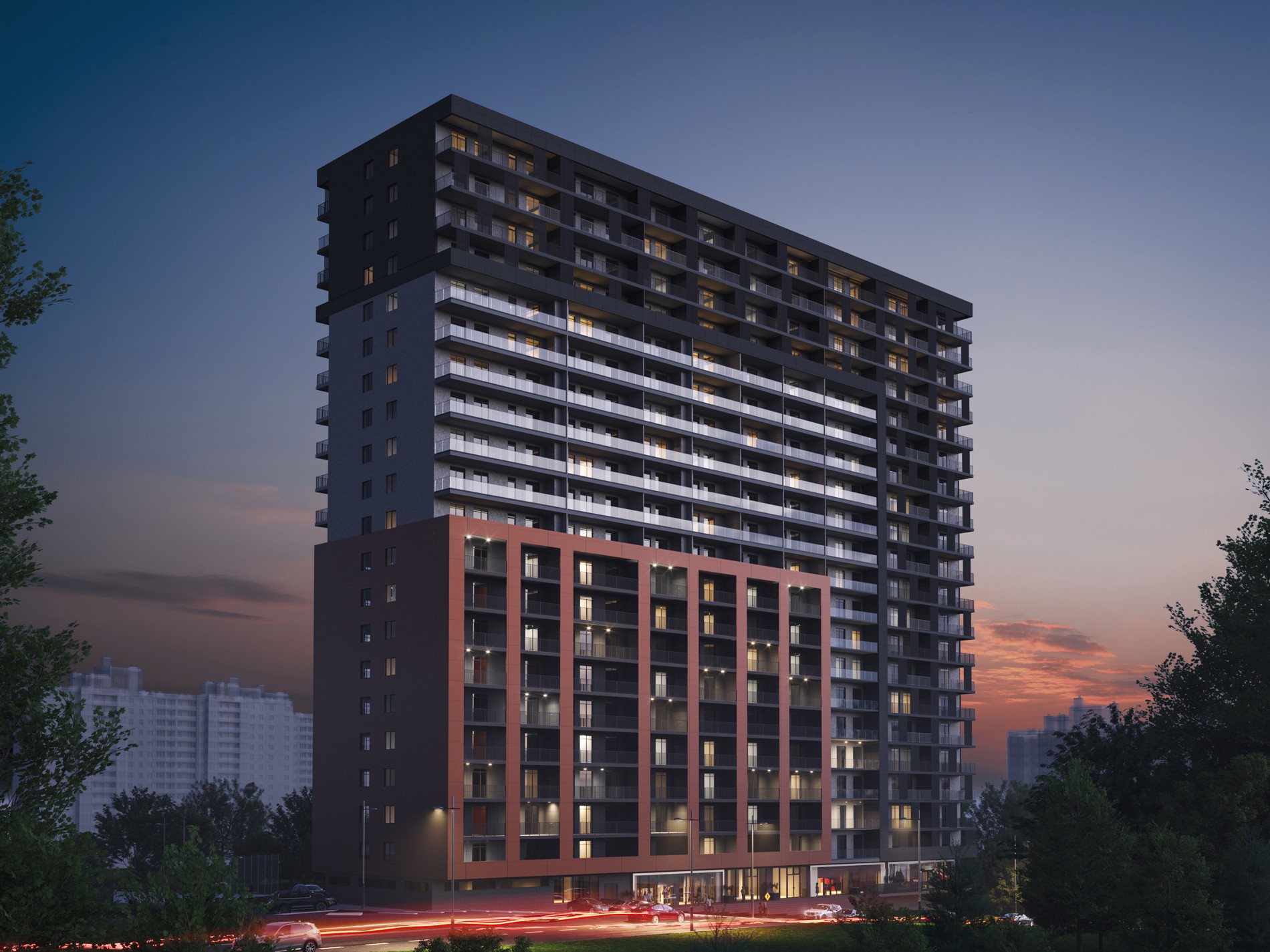 Apartments in Tbilisi with Views and Common Areas