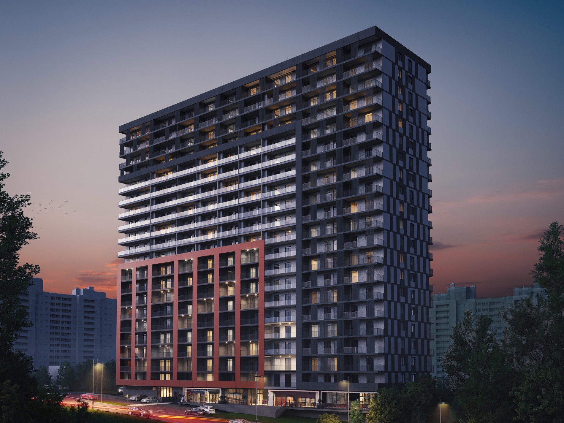 Apartments in Tbilisi with Views and Common Areas