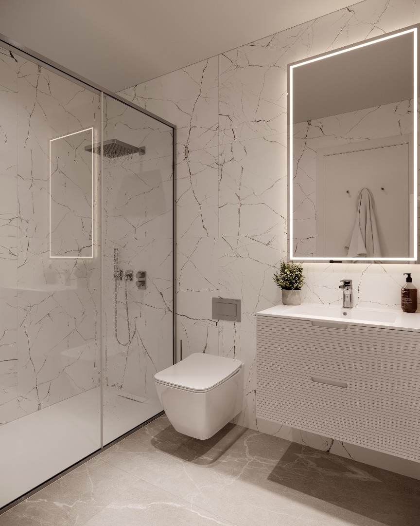 3 slaapkamer penthouse in Calpe