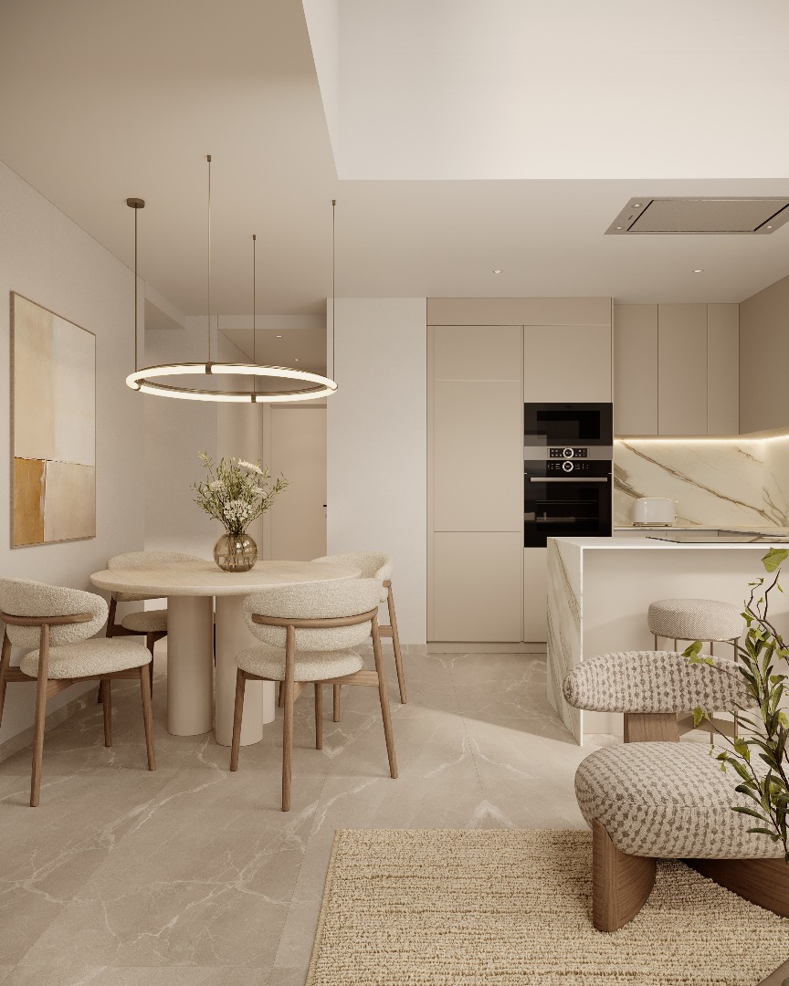3 slaapkamer penthouse in Calpe