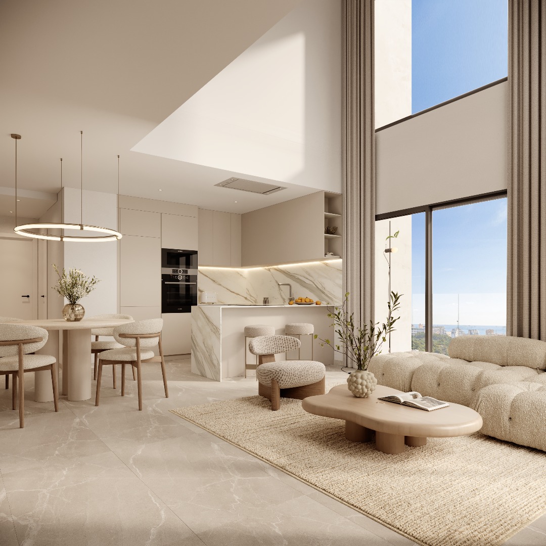 3 slaapkamer penthouse in Calpe