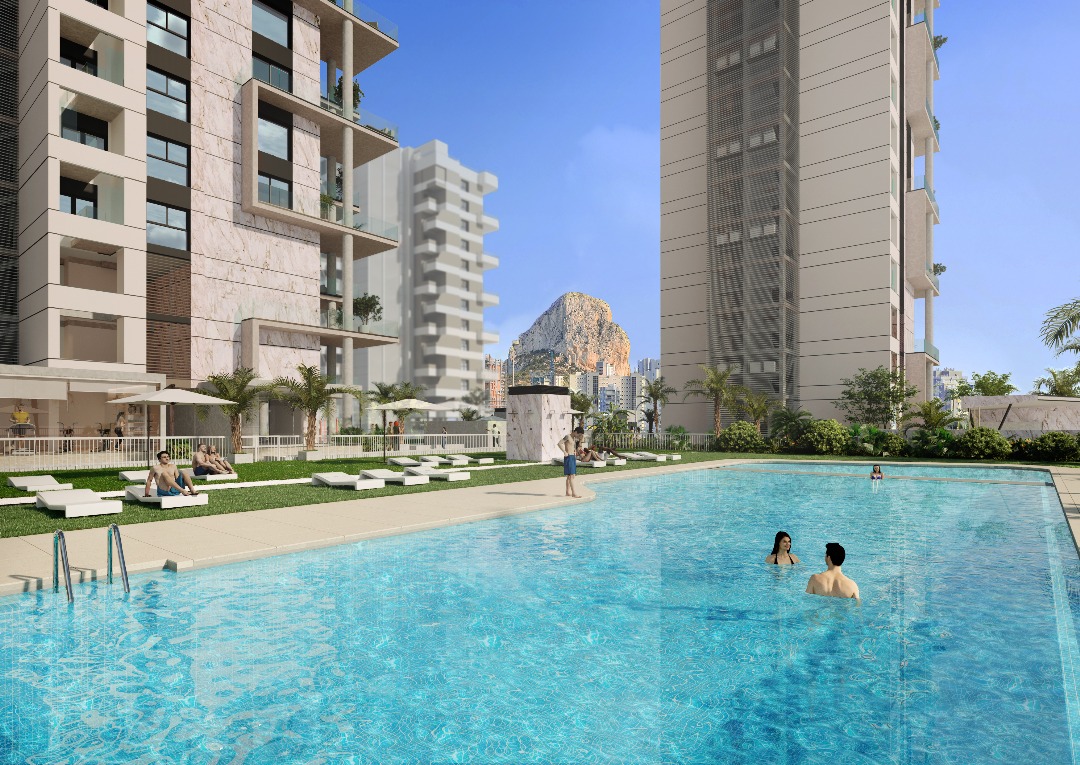 3 slaapkamer penthouse in Calpe