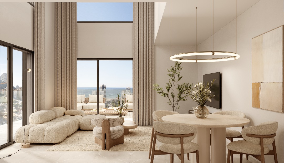 3 slaapkamer penthouse in Calpe